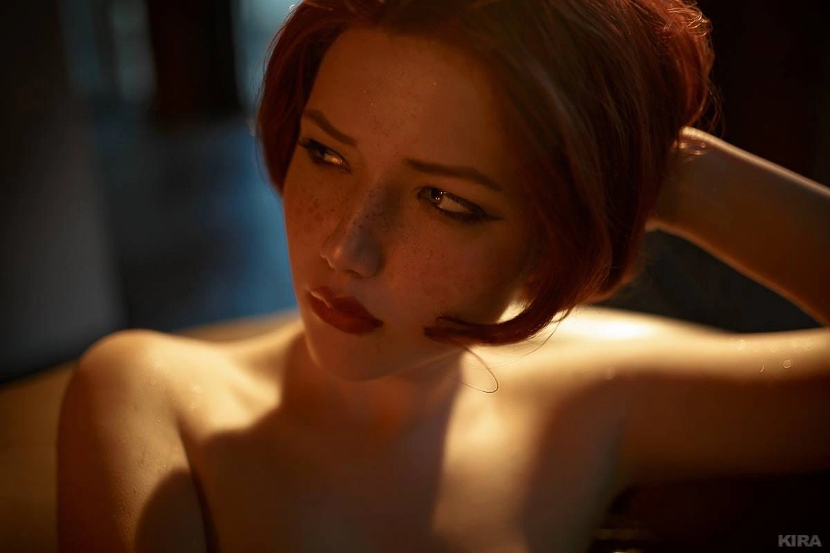 Ladalyumos triss - NSFW, Girls, Redheads, Cosplay, Longpost, Lada Lumos, Triss Merigold, Bath, Nudity, Boobs