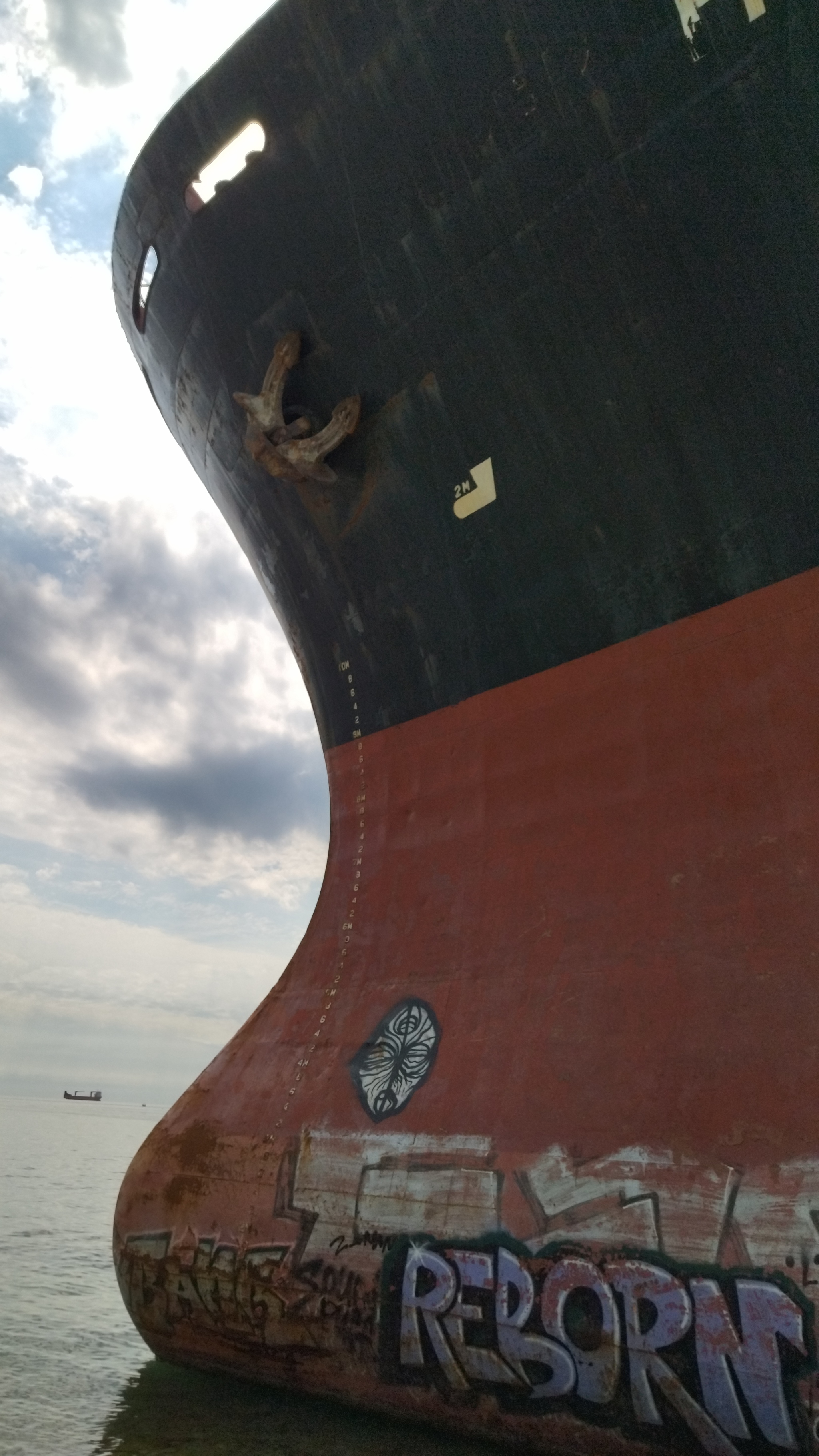 Dry cargo ship Rio - My, Kabardinka, Rio bulk carrier, sights, Travels, Travel across Russia, Ship, Black Sea, The photo, Longpost, Tourism