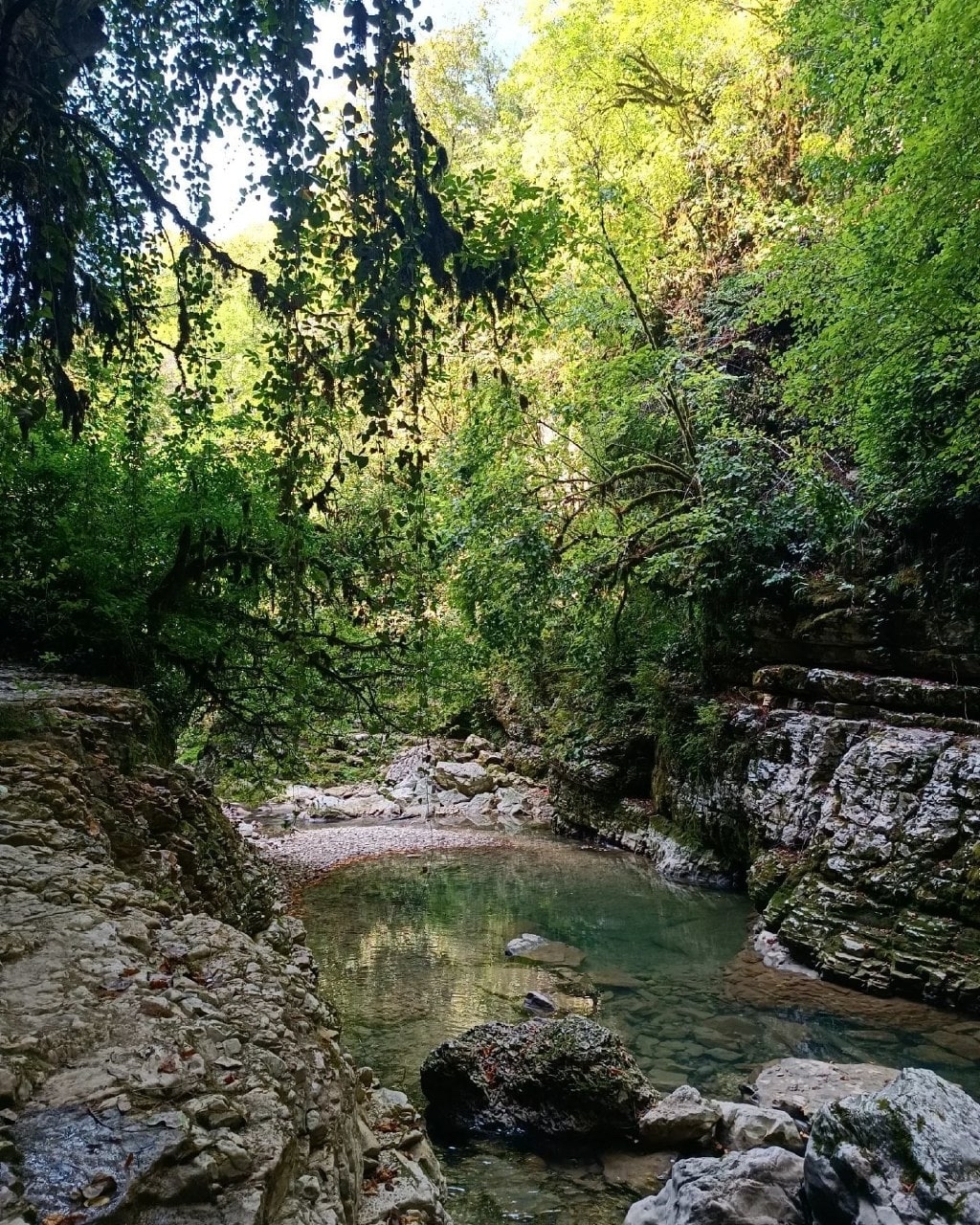 In any incomprehensible situation, go to the waterfalls! - Crimea, Travels, Waterfall, Tourism, Туристы, Blog, Longpost, The photo, Abkhazia