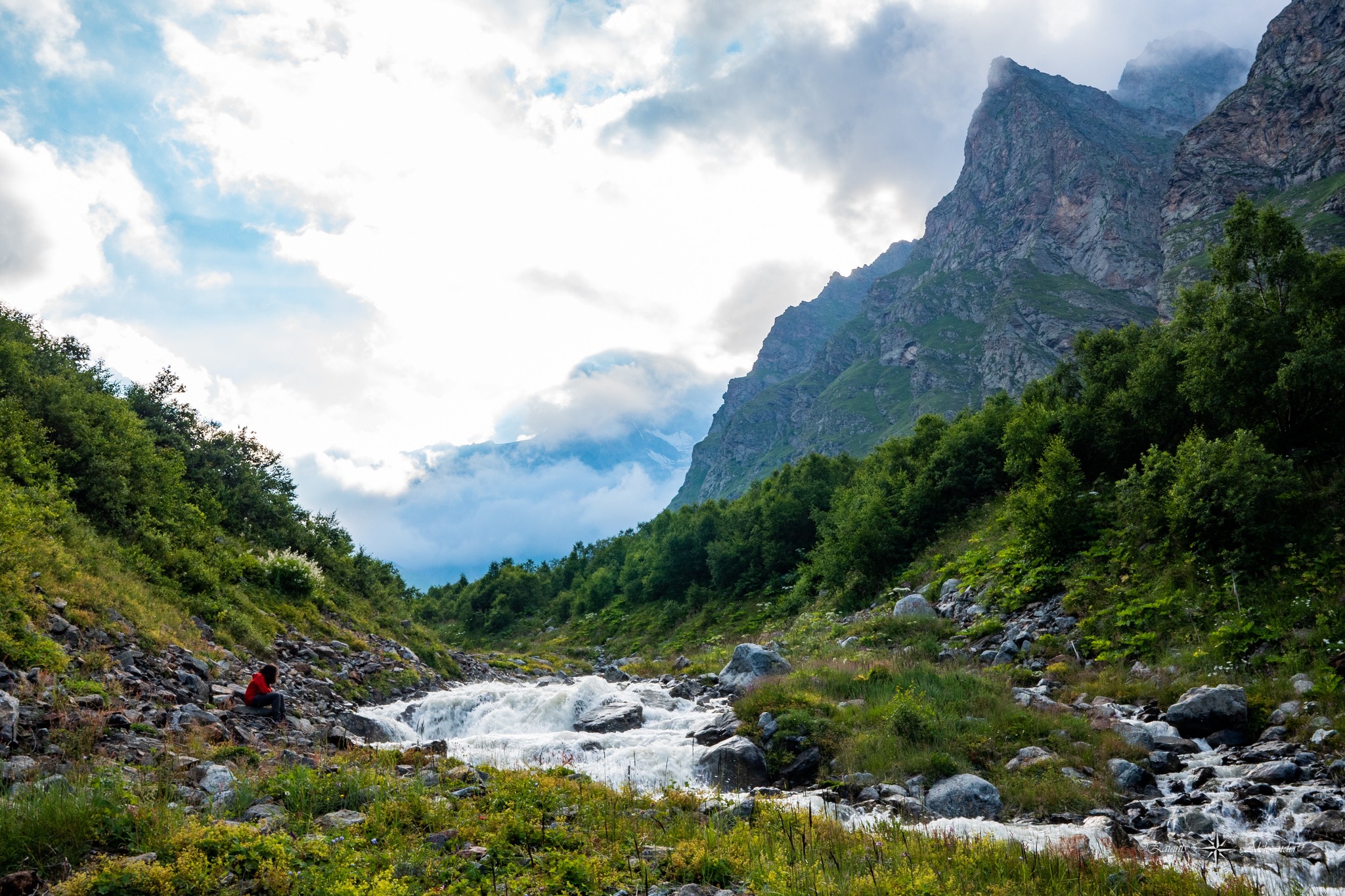 Caucasus-2020. 3+ Day Four: Oil Tycoon - My, Mountain tourism, Hike, Tent, Tourism, Travels, Summer, Caucasus, The mountains, Mountaineering, Extreme, Longpost, Vacation