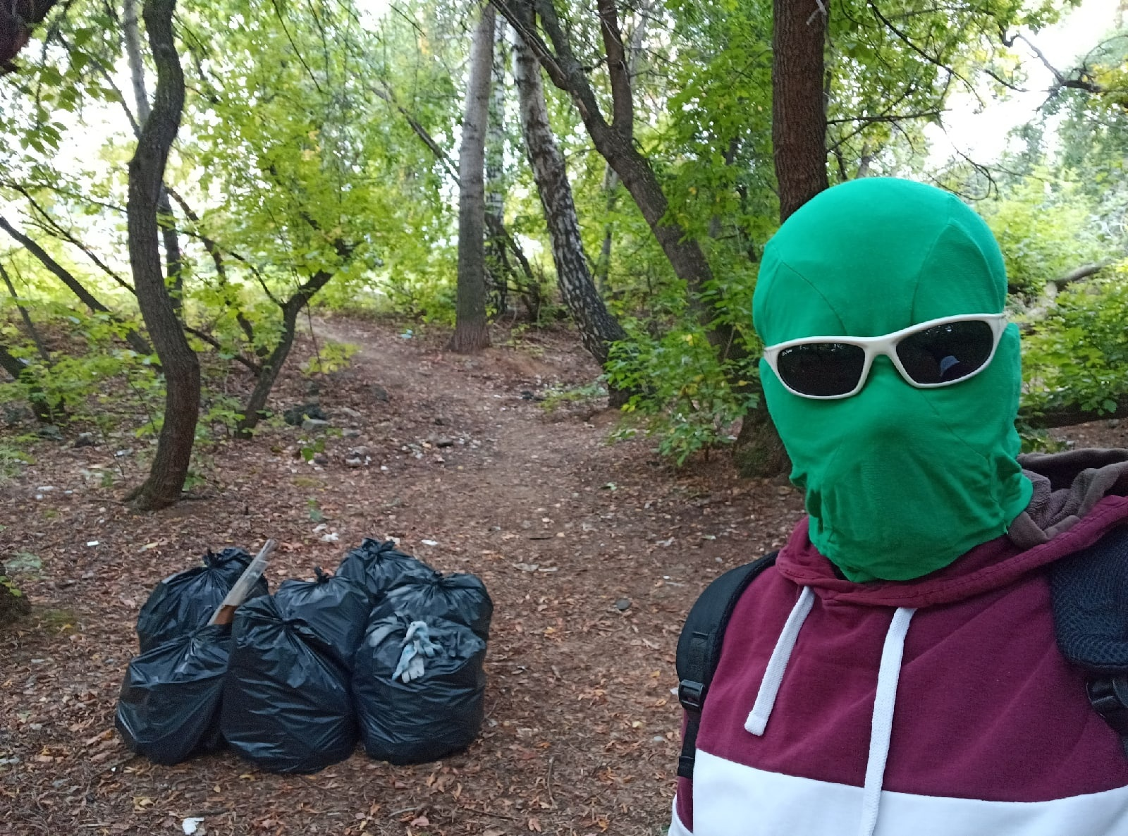 took a walk - My, Chistoman, Yekaterinburg, Garbage, Cleaning, Longpost