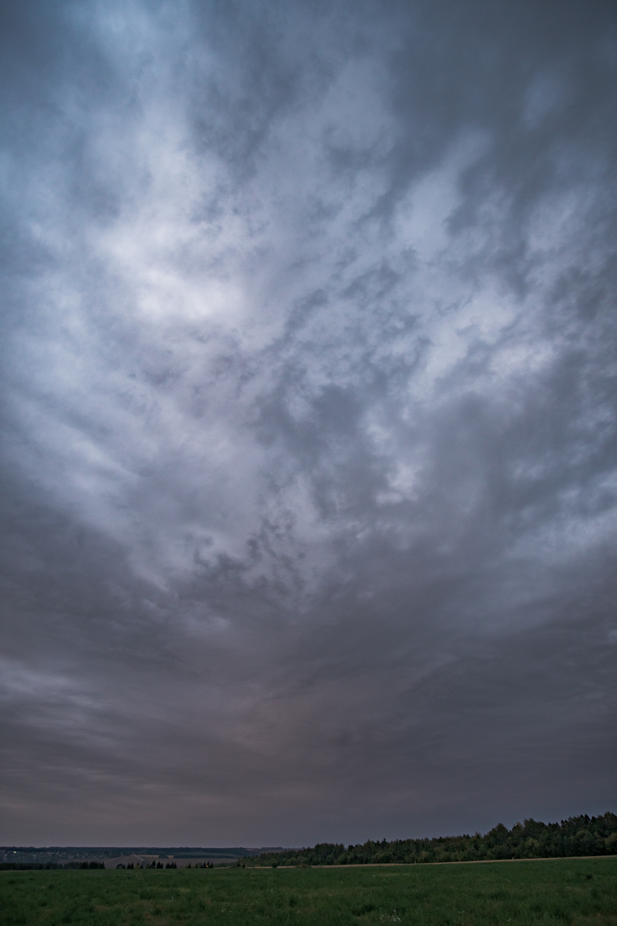 Clouds of Asperatus at sunset - My, Clouds, Landscape, Sky, Chuvashia, beauty of nature, Asperatus, Longpost