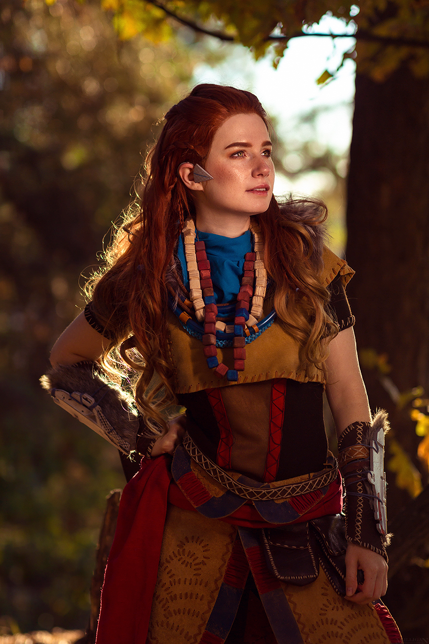 My cosplay Aloy - My, Cosplay, Horizon zero dawn, Aloy (Genshin Impact), Eloy