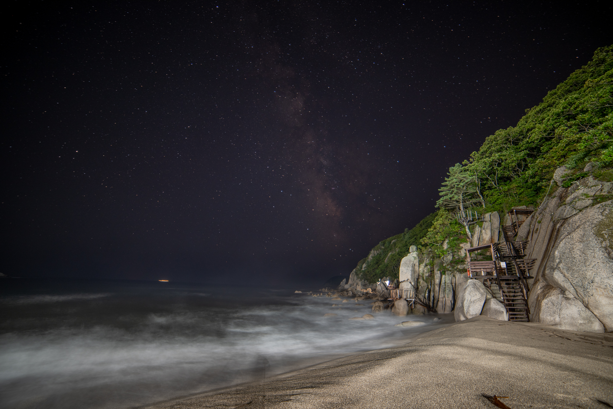 Test in astrophoto - My, Photographer, Astrophoto, Primorsky Krai, Milky Way, Beautiful, Longpost, Stars, The photo