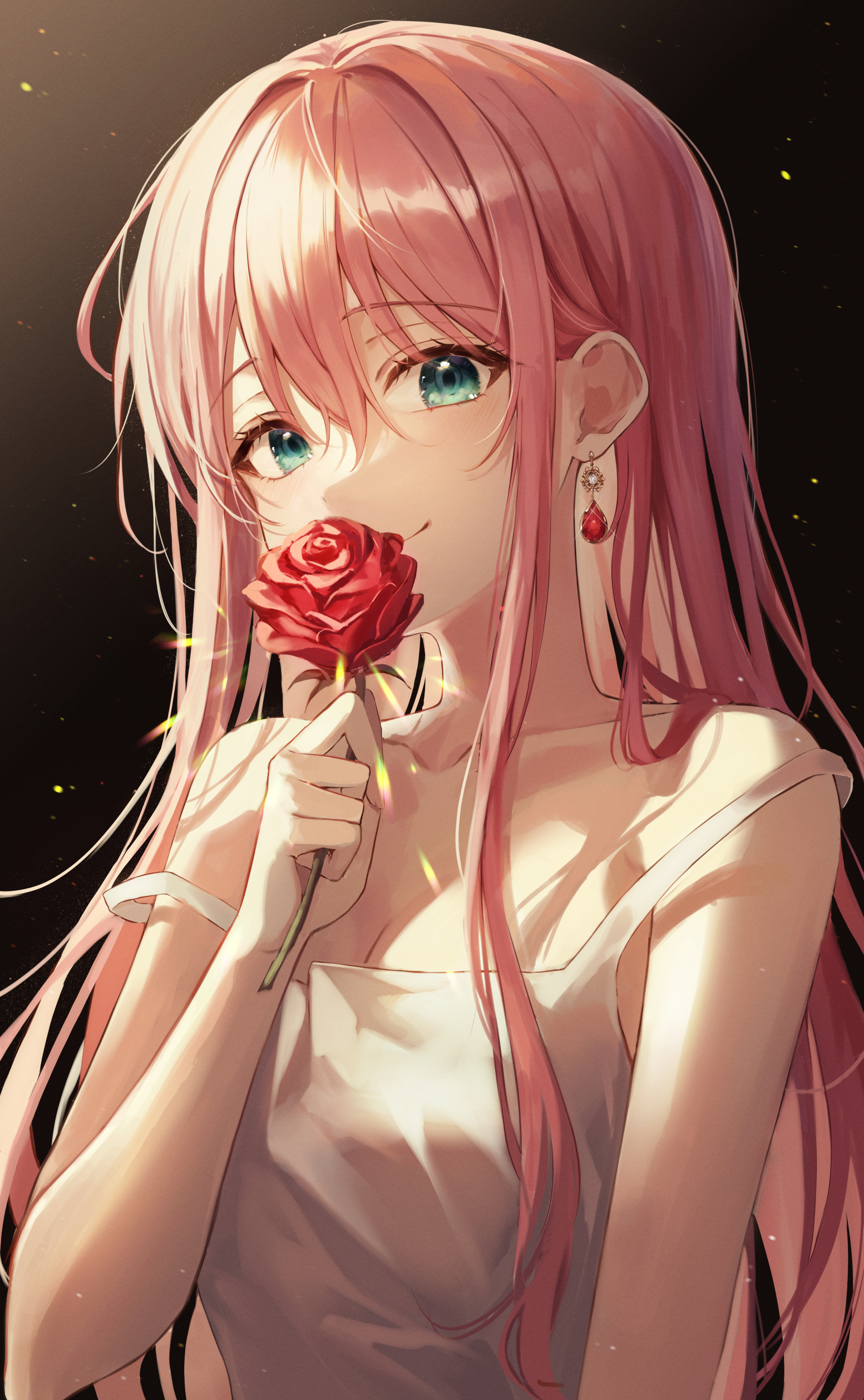 Art by Ekina - Anime art, Original character, Anime, the Rose, Ekina