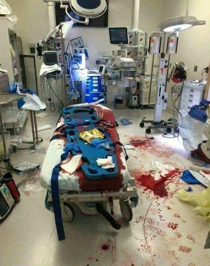 Photo of the operating room after the struggle for human life - The photo, Doctors, Fight, Blood, Repeat