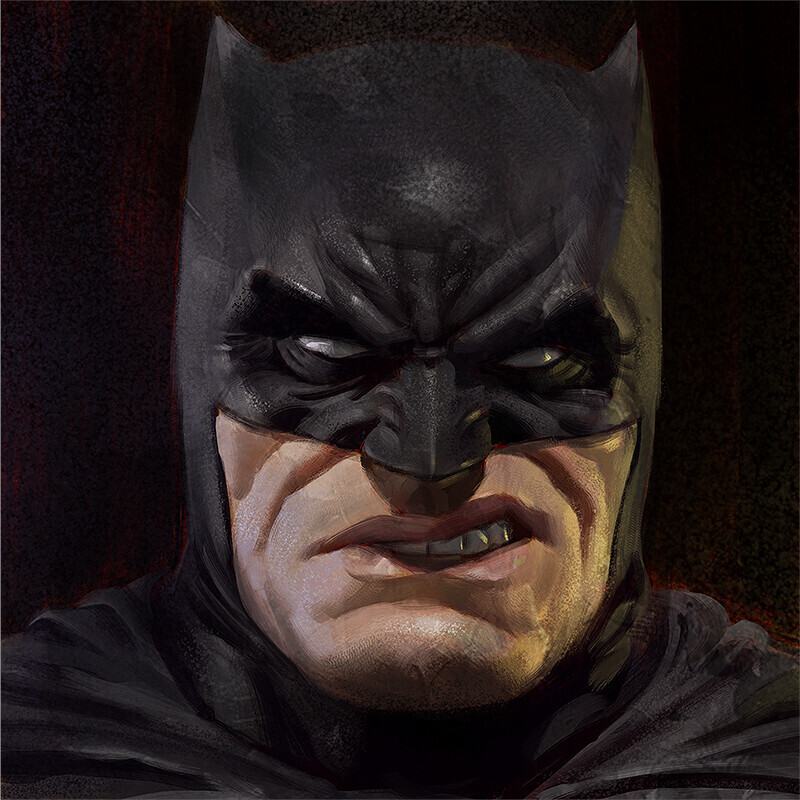 BATMAN - Арт, Artstation, Фильмы, Бэтмен, Супергерои, DC Comics, Длиннопост, Ryan lang