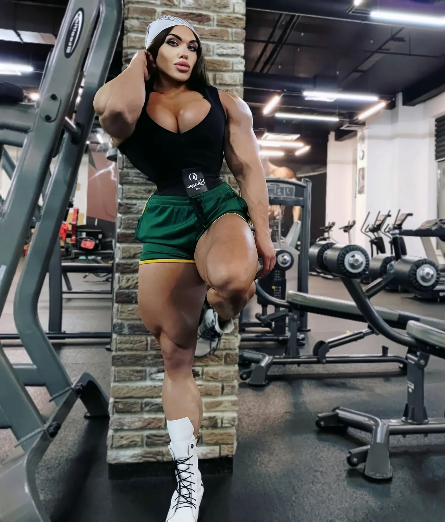 Natalya Kuznetsova - NSFW, Natalia Kuznetsova, Strong girl, Sleep-Sleep, Sports girls, Bodybuilders, Body-building, The photo, Longpost, Extreme muscles