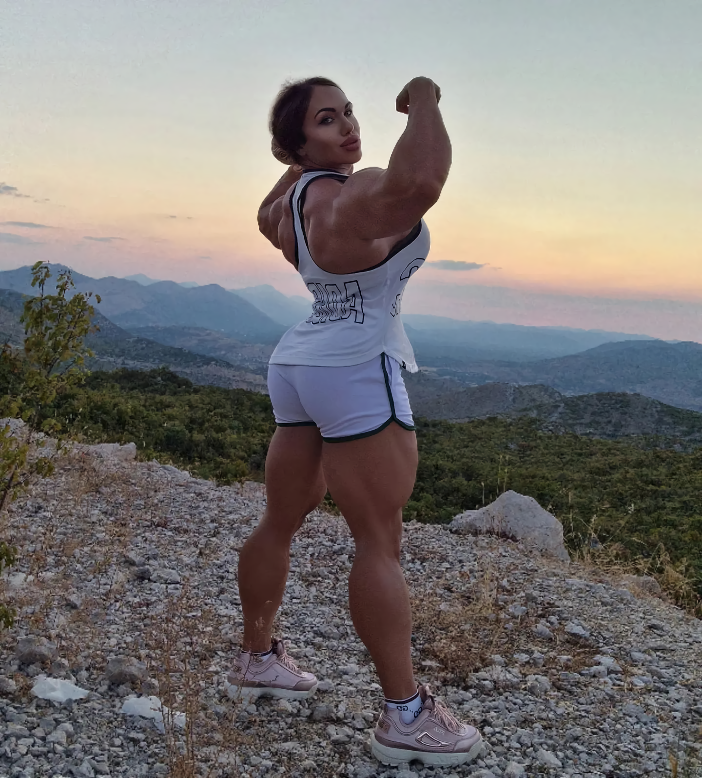 Natalya Kuznetsova - NSFW, Natalia Kuznetsova, Strong girl, Sleep-Sleep, Sports girls, Bodybuilders, Body-building, The photo, Longpost, Extreme muscles