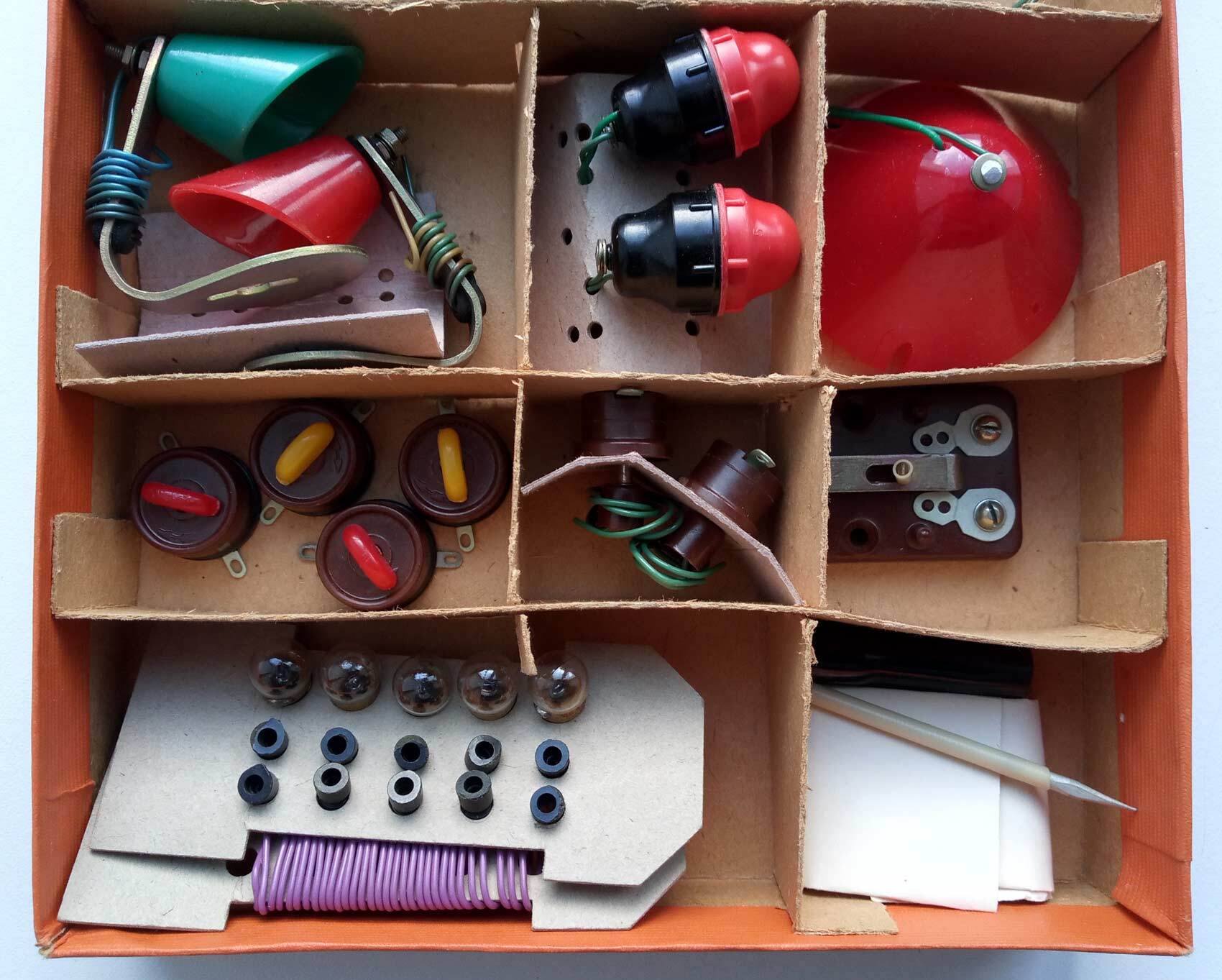 Electric kit Young electrician - My, Nostalgia, Retro, Past, Made in USSR, Technics, Longpost, Electronics