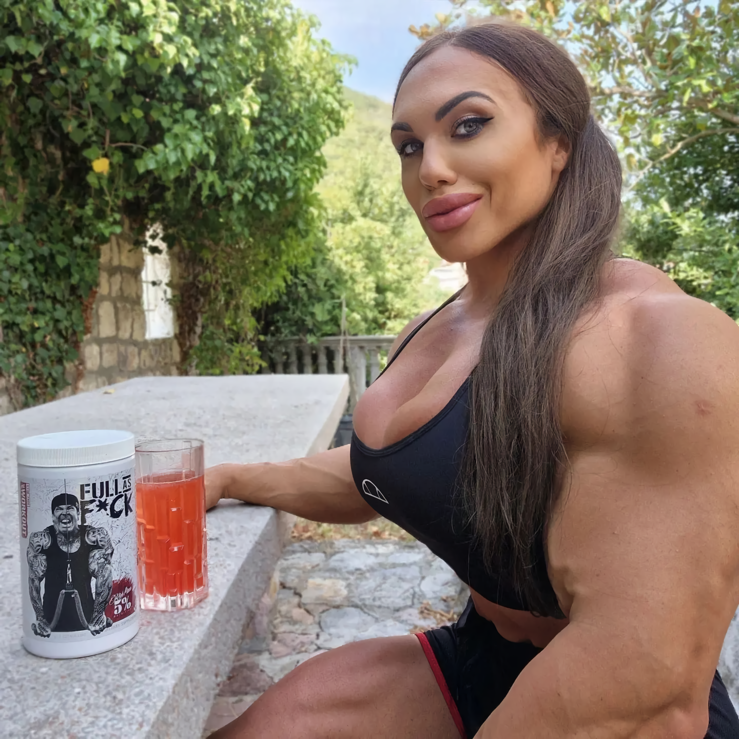 Natalya Kuznetsova - NSFW, Natalia Kuznetsova, Strong girl, Sleep-Sleep, Sports girls, Bodybuilders, Body-building, The photo, Longpost, Extreme muscles