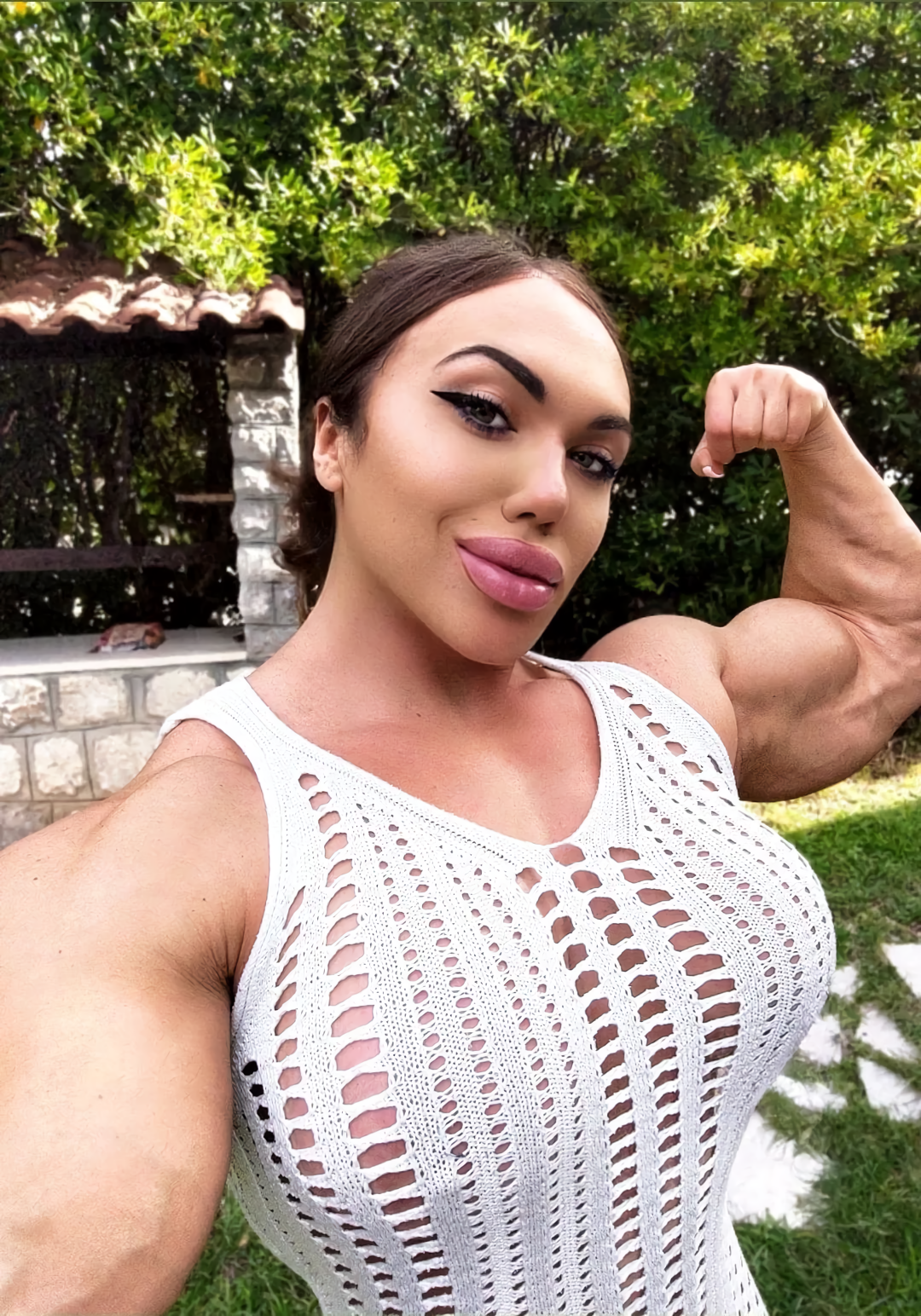 Natalya Kuznetsova - NSFW, Natalia Kuznetsova, Strong girl, Sleep-Sleep, Sports girls, Bodybuilders, Body-building, The photo, Longpost, Extreme muscles