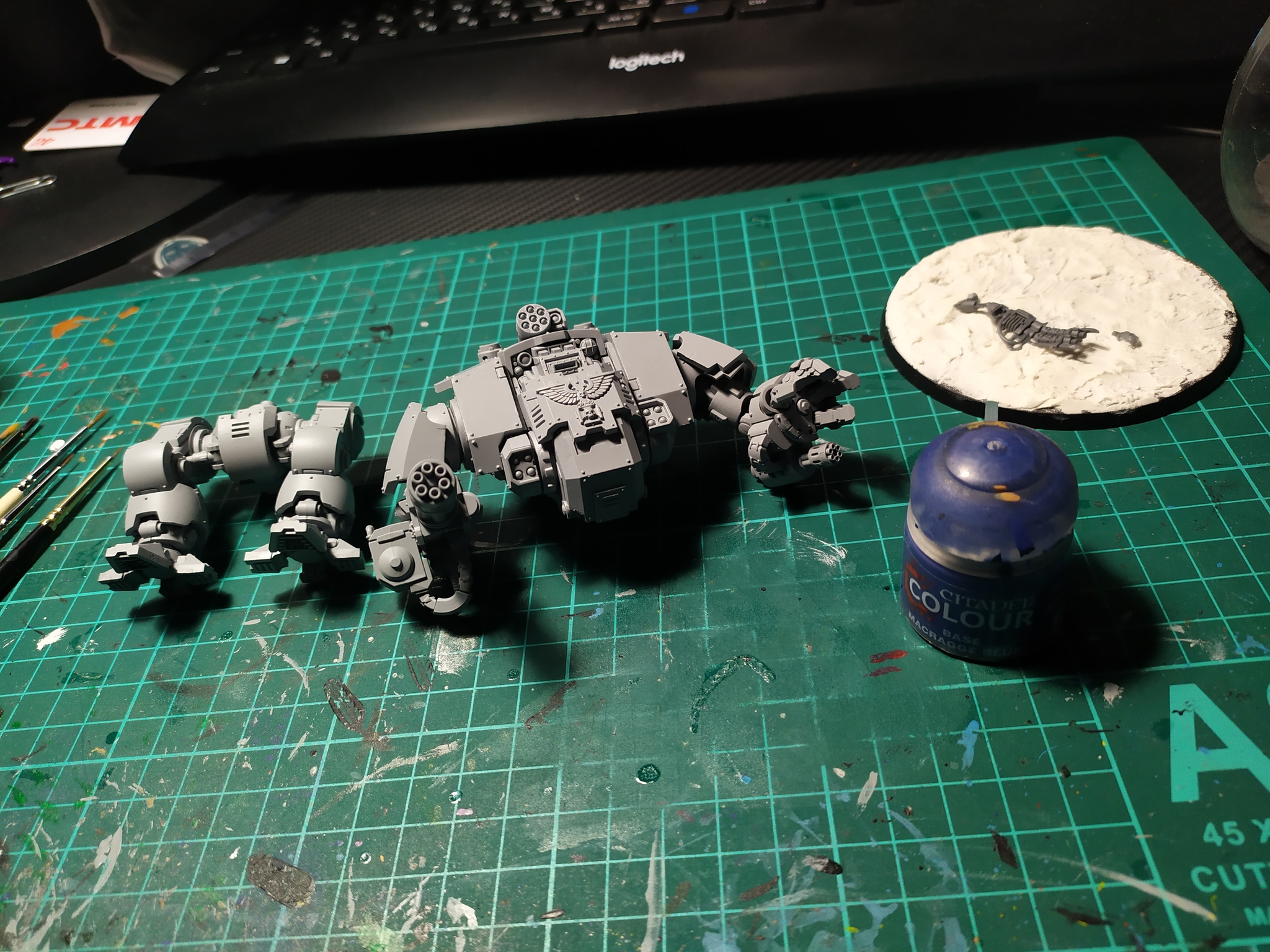 Redemptor Dreadnoughts - My, Warhammer 40k, Board games, Painting miniatures, Longpost