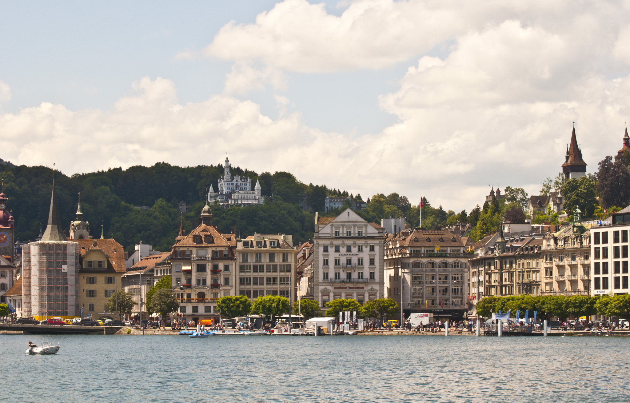 Lucerne (Switzerland). Part two - My, Architecture, Travels, The photo, Lucerne, sights, Facade, Chocolate, Meeting, Longpost