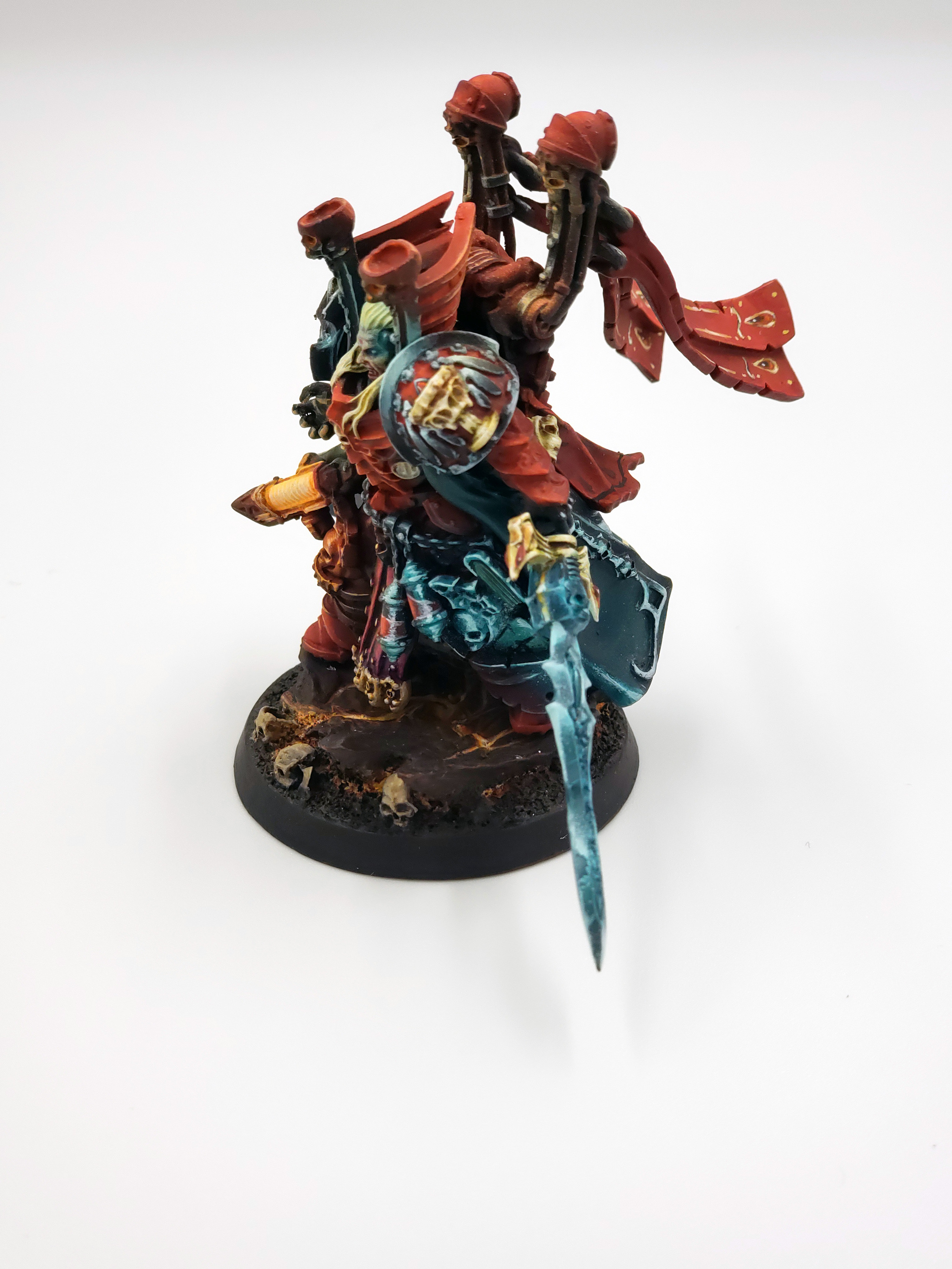 IMPERIAL DEATH LORD - My, Painting miniatures, Warhammer, Blood angels, Longpost, Mephiston