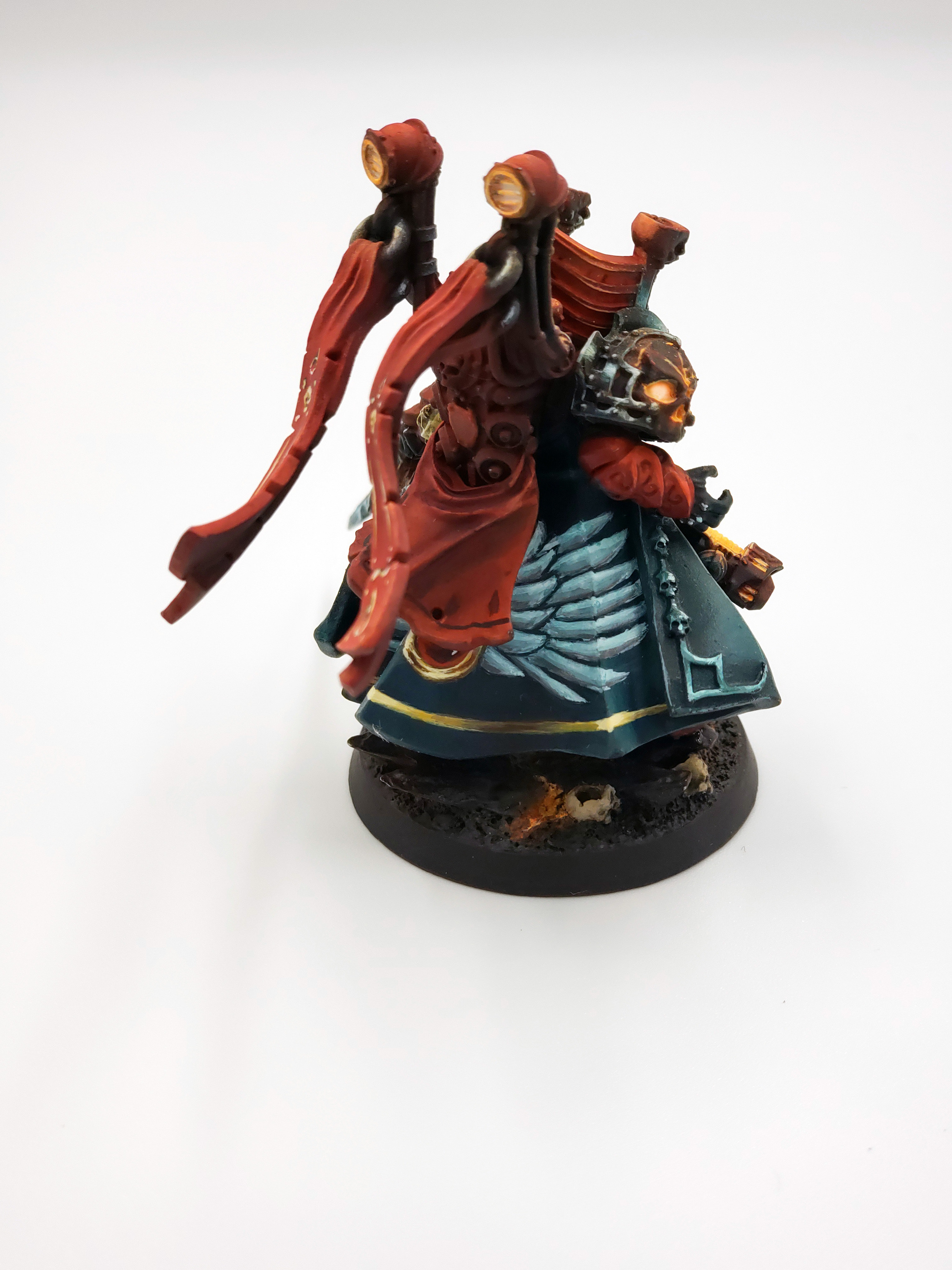 IMPERIAL DEATH LORD - My, Painting miniatures, Warhammer, Blood angels, Longpost, Mephiston