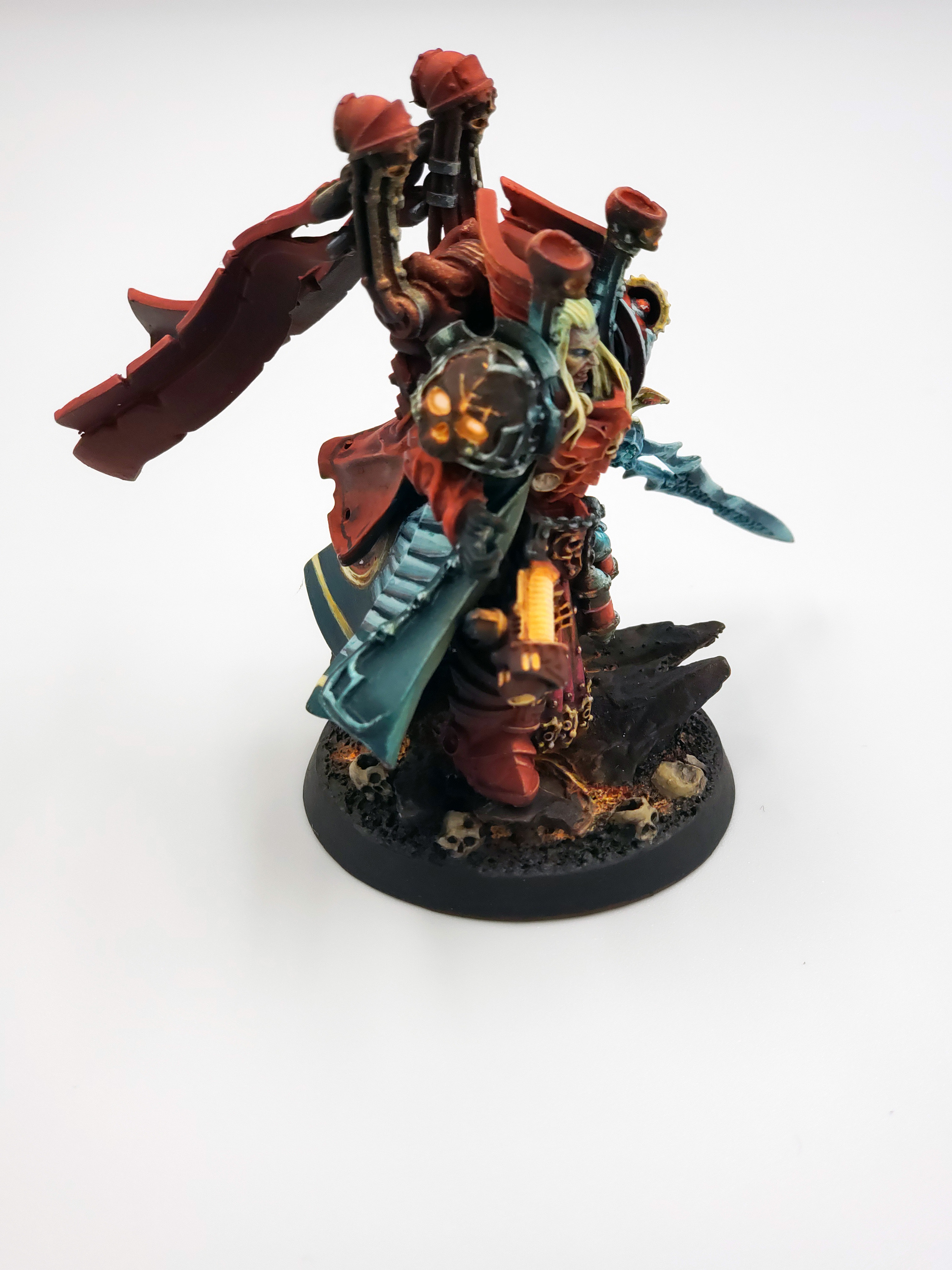 IMPERIAL DEATH LORD - My, Painting miniatures, Warhammer, Blood angels, Longpost, Mephiston