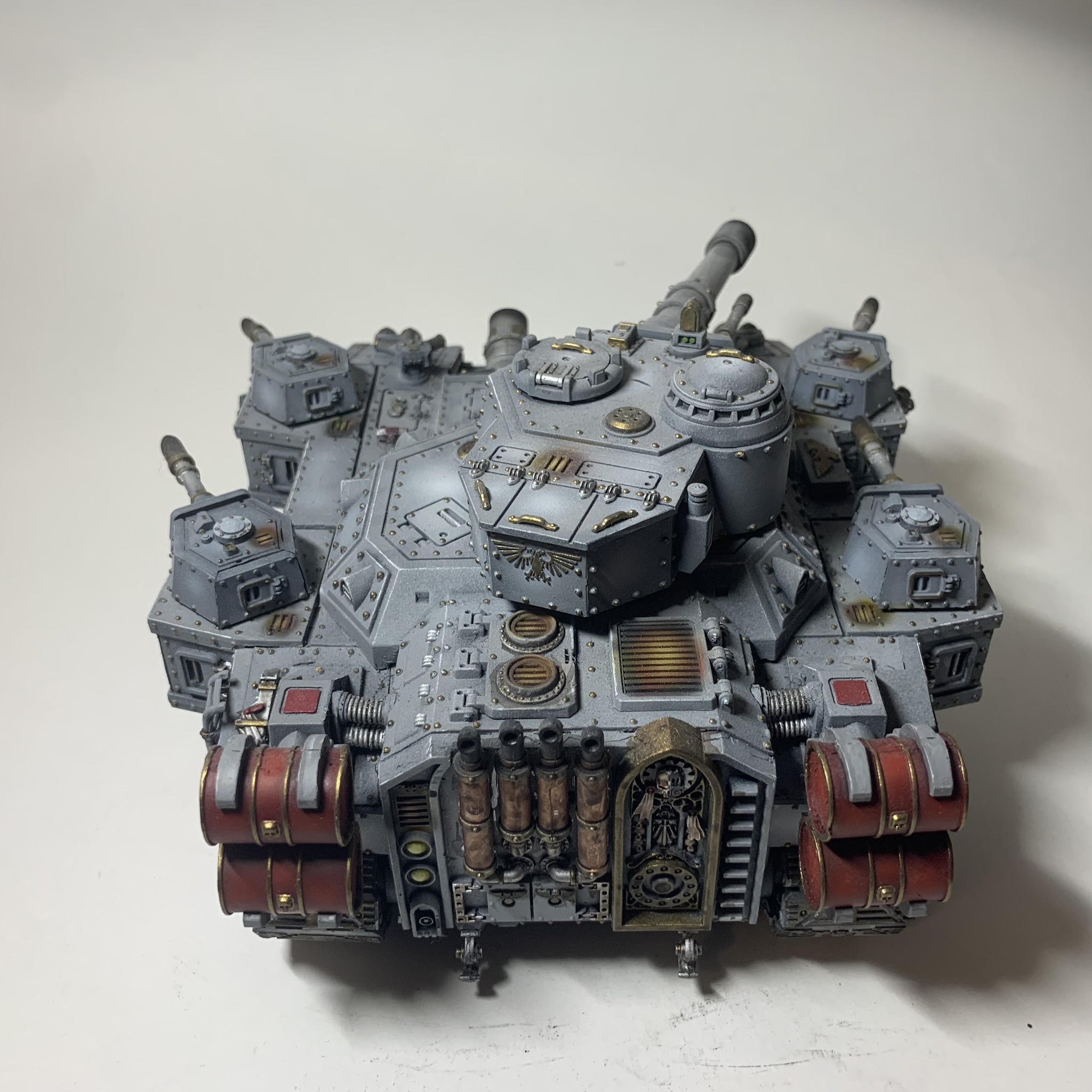 Astra militarum: baneblade - Моё, Warhammer 40k, Wh miniatures, Astra Militarum, Длиннопост