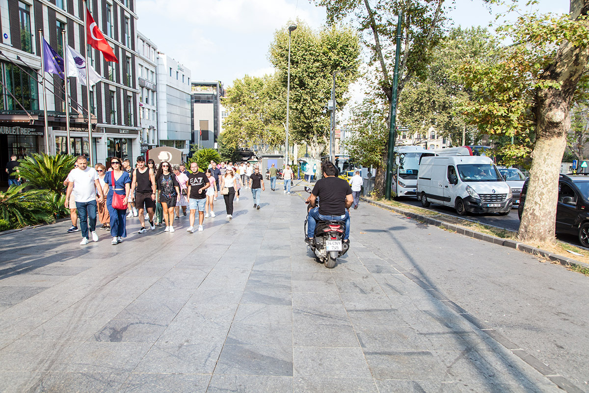 Istanbul. - My, Turkey, Istanbul, Istiklal Istanbul, Travels, Mosque, Longpost, Bosphorus