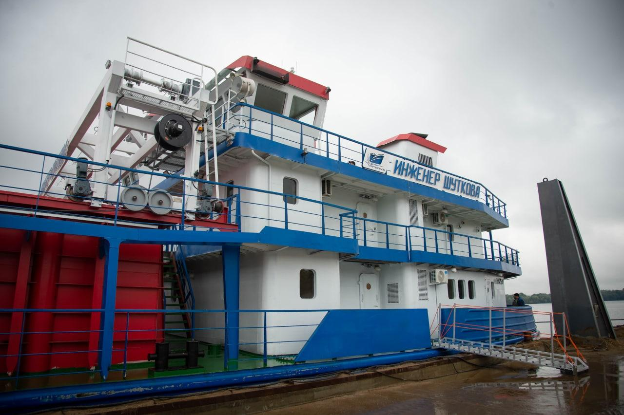 Dry-cargo vessel Inzhener Shutkova of project 110PK was handed over in Kolomna. - news, Russia, Shipbuilding, Sdelanounas ru, Bulk carrier, Подмосковье, Grandchildren, Longpost, Kolomna