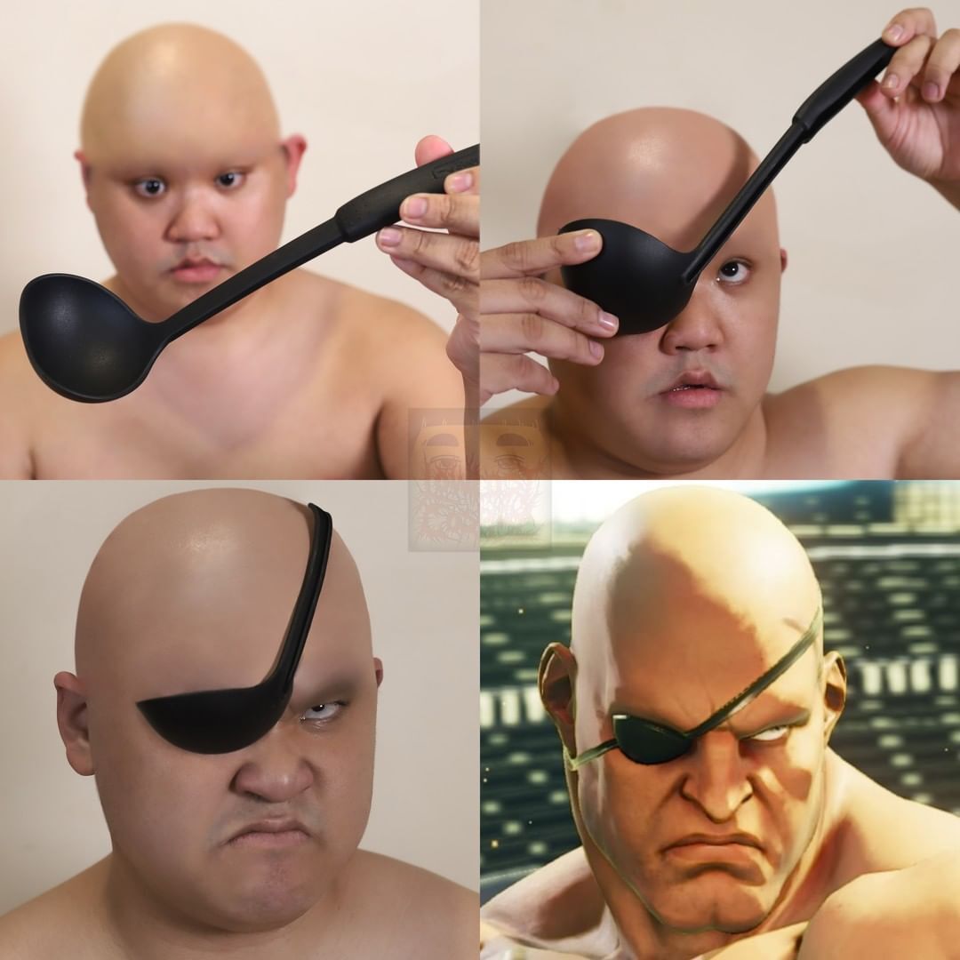 Victor Sagat - Lowcost cosplay, Street fighter