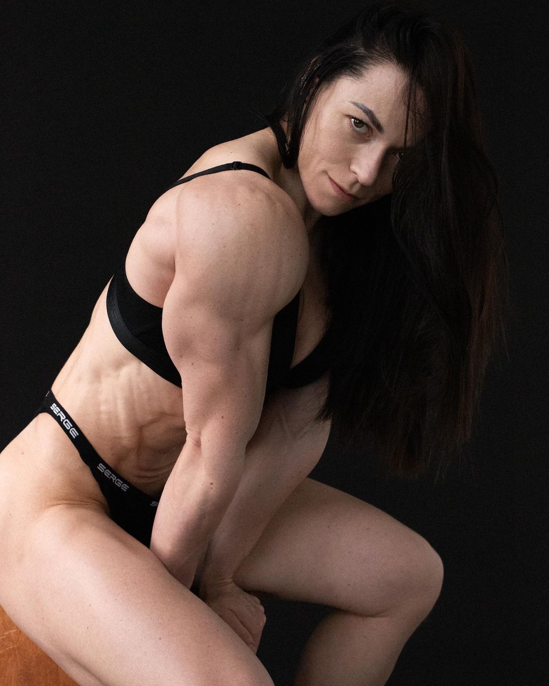 Galina Titova - NSFW, Galina Titova, Womens physique, Bodybuilders, Sports girls, Body-building, The photo, Press, Torso, Fitness, Girls, Video, Vertical video, Longpost, Strong girl