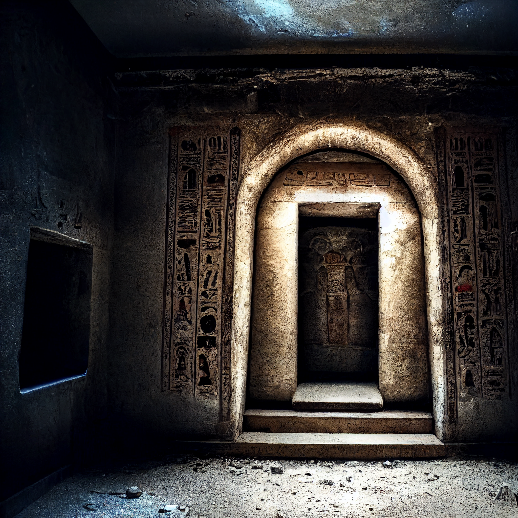 midjourney. Egyptian tombs - Midjourney, Нейронные сети, Art, Egypt, Ancient Egypt, Tombs, Longpost