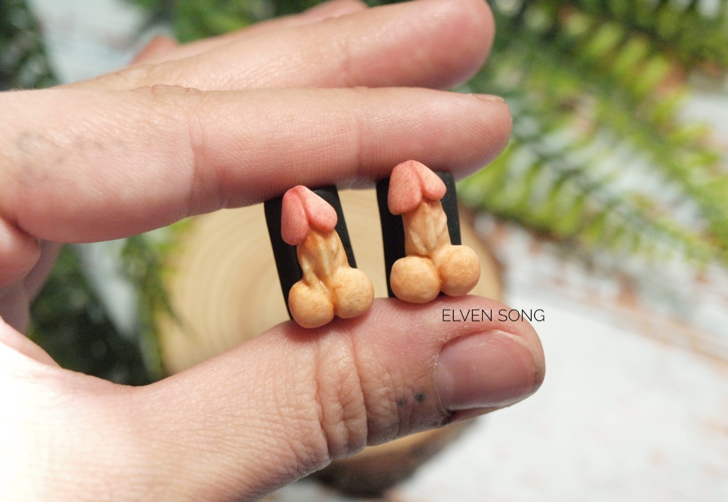 Bead for dreadlocks Member - NSFW, Beads on dreadlocks, De Dreadlock, Dreadlocks, Polymer clay, Longpost, Segments