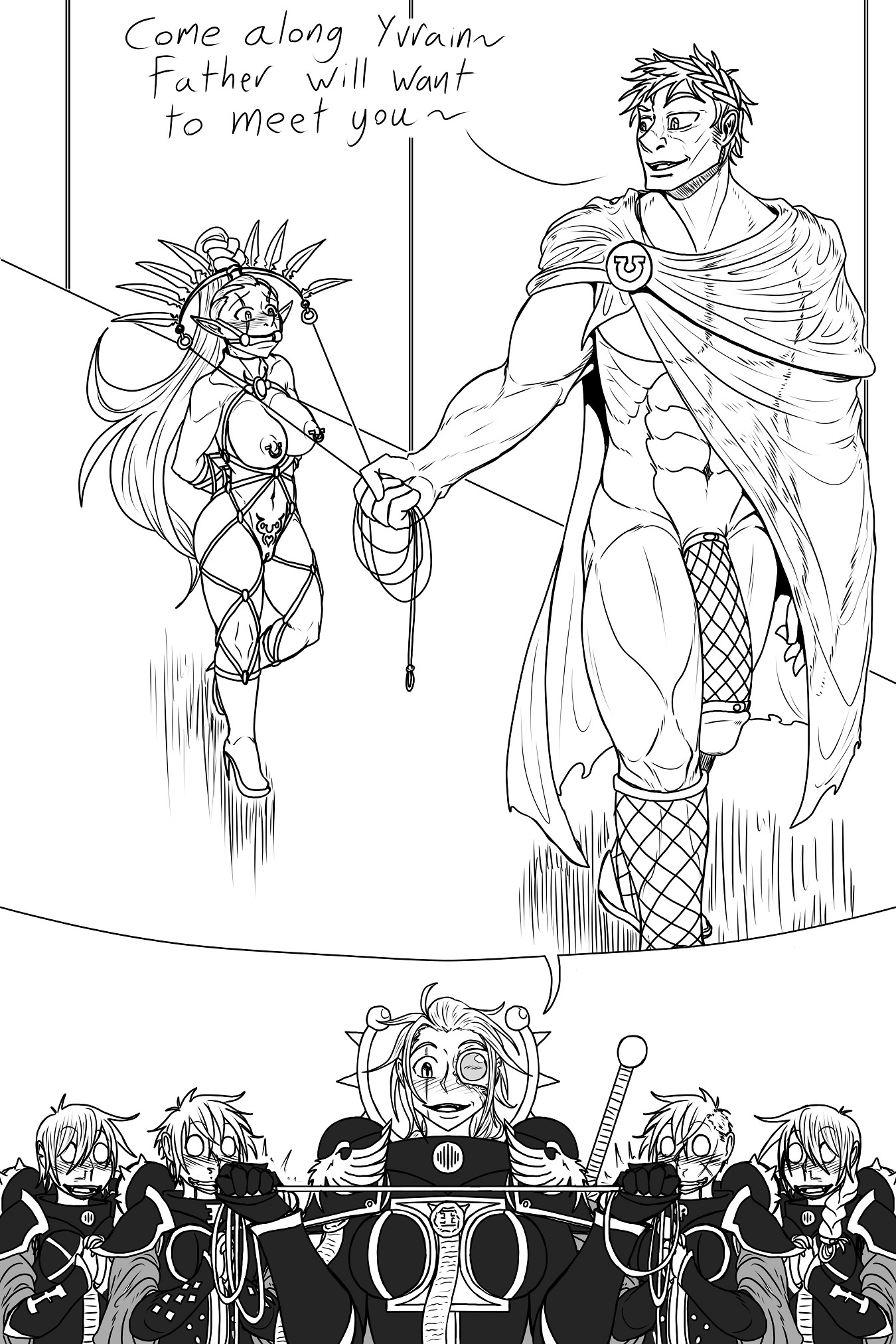 How loyalists see the relationship between Yvraine and Guilliman - NSFW, Warhammer 40k, Yvraine, Roboute guilliman, Art