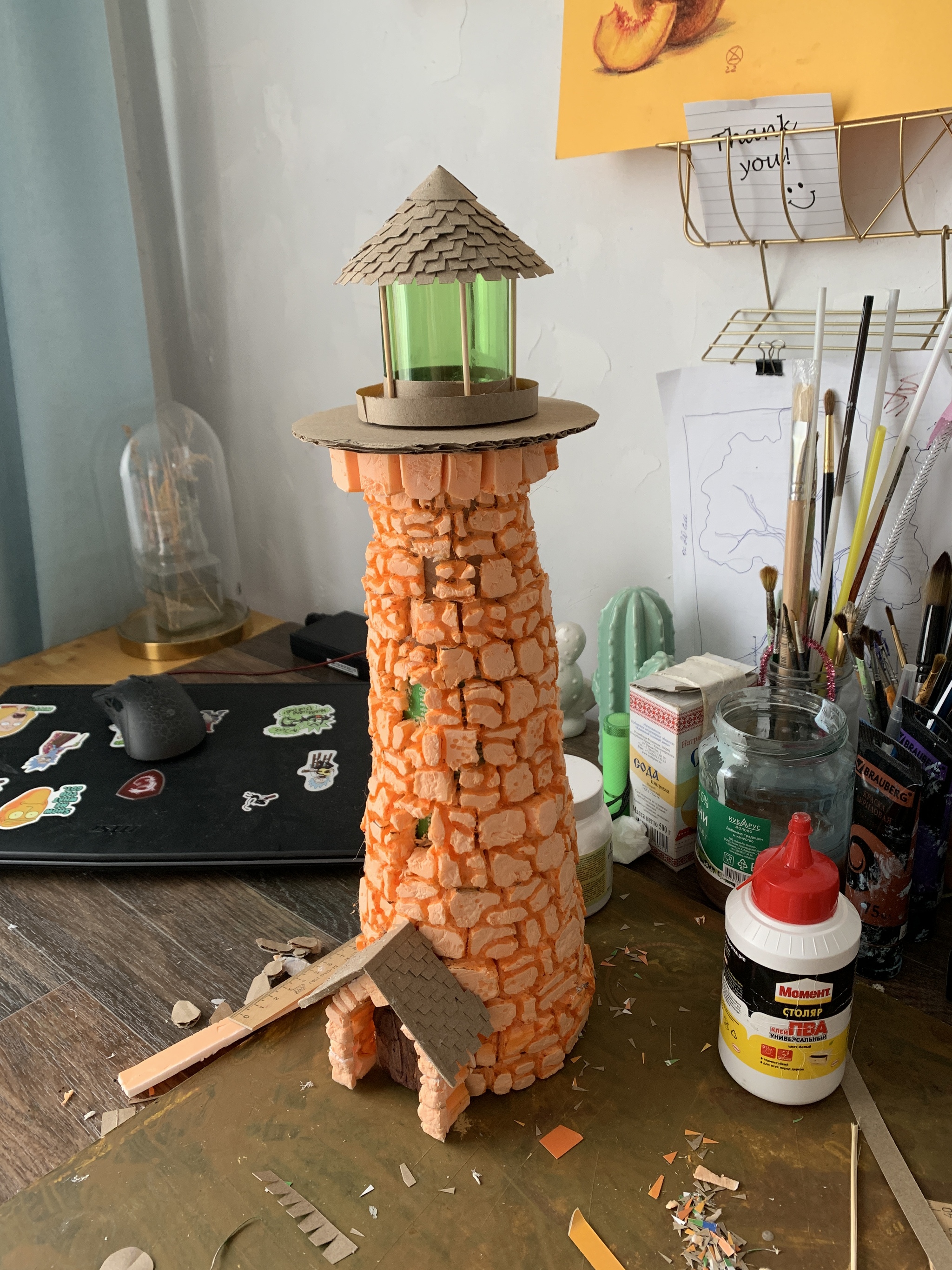 Lighthouse from G&P - Crafts, Hobby, Miniature, Painting miniatures, Craft, Dungeons & dragons, Terrane, Warhammer, Lighthouse, Longpost