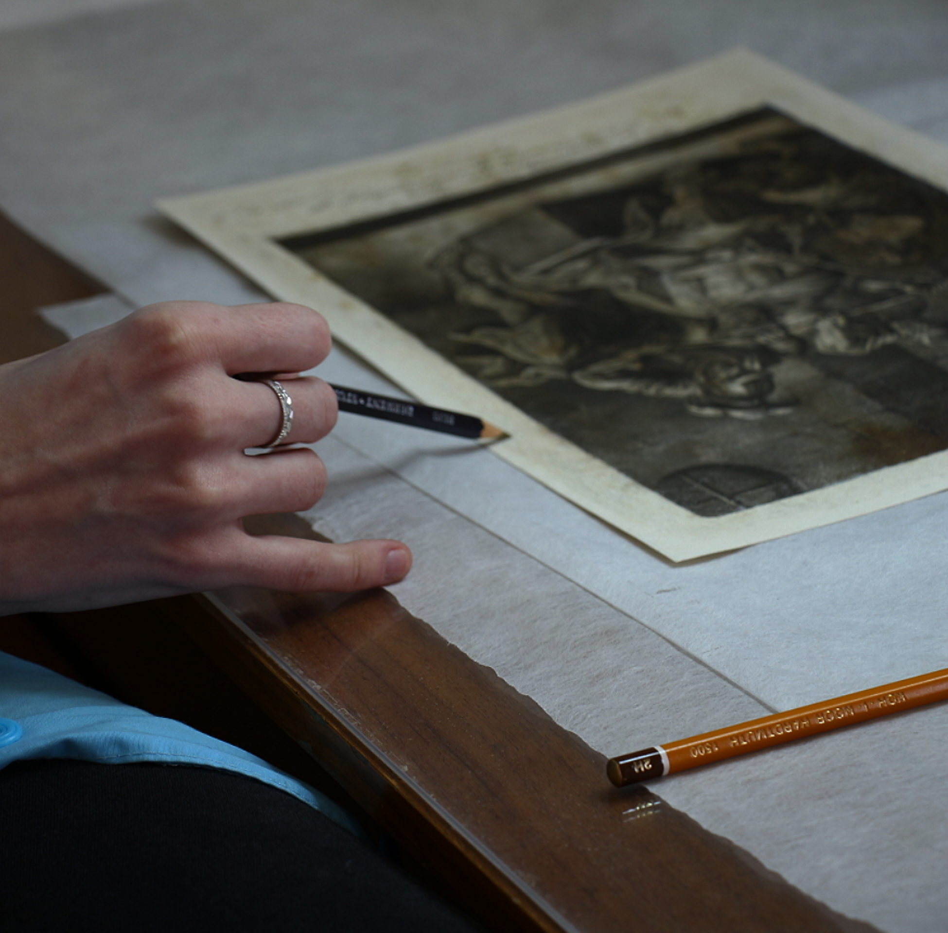 Restoration of the engraving The Coronation of Christ with a Crown of Thorns - My, Restoration, Engraving, It Was-It Was, Longpost