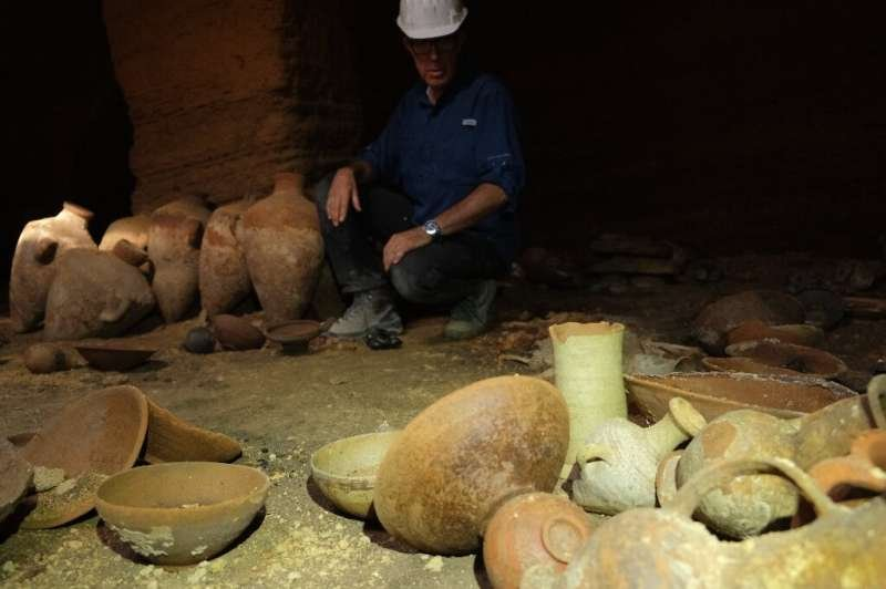 Archaeologists unearth ancient Egyptian burial cave full of artifacts in Israel - Archaeological finds, Israel, Ancient Egypt, Caves, Artifact, Ancient artifacts, Archeology, Archaeologists, Ceramics, Bronze, Accident, Longpost, Interment