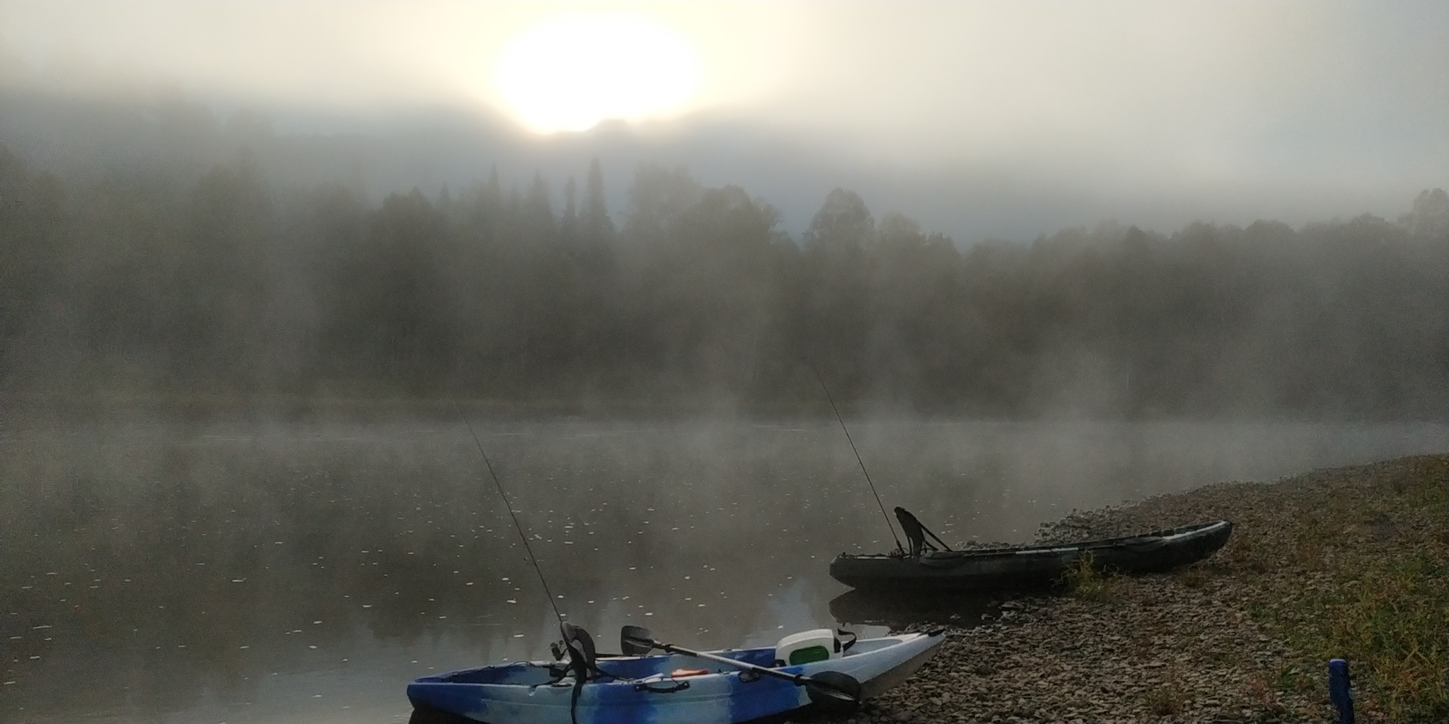 Autumn rafting on the river Kondoma, Tashtagol region - My, Alloy, Kayak, Nature, Autumn, Relaxation, Mobile photography, Longpost