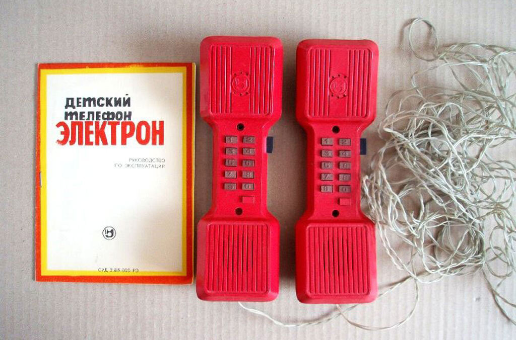 Children's phone Electron - My, Made in USSR, Electronics, Retro, Past, Telephone, Longpost, Nostalgia