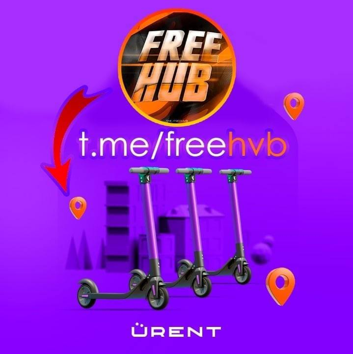 50 rubles from Urent for renting electric scooters - My, Freebie, Promo code, Is free, Stock, Kick scooter, Urent, Transport, Discounts, Distribution, Rent