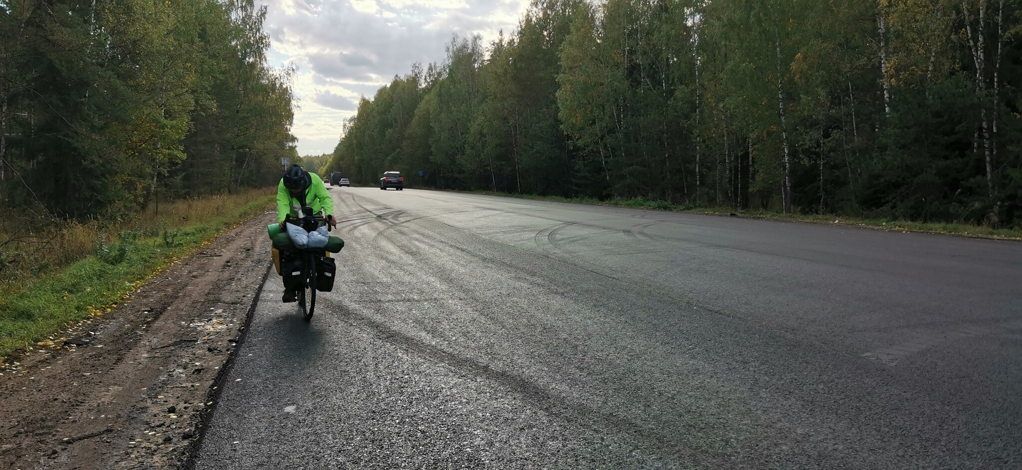 Осенняя покатушка ПВД. Ногинск - Киржач - Александров | Пикабу