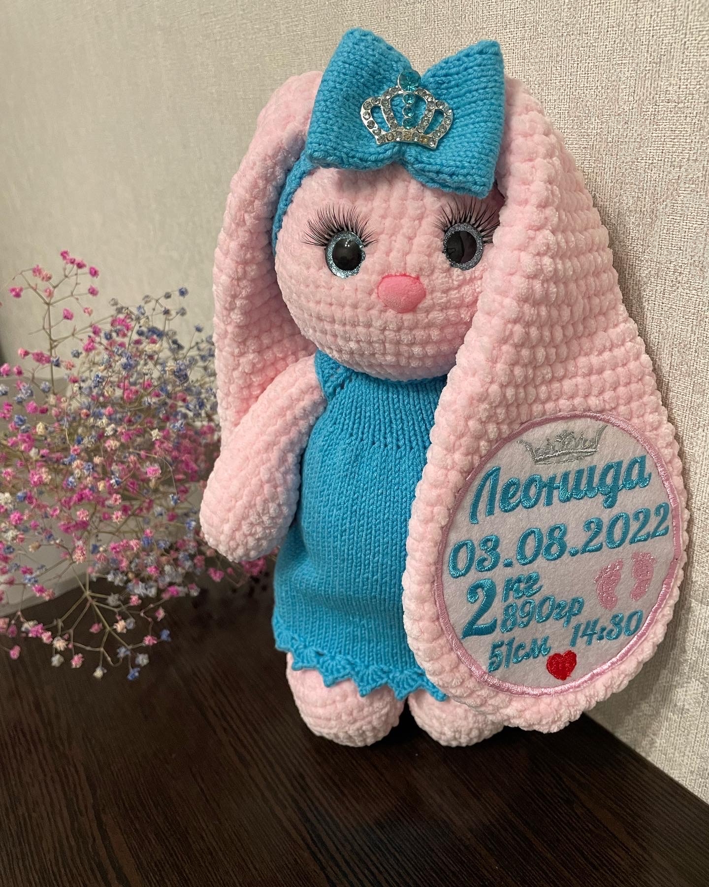 Hello everyone! My name is Tanya. I love to knit. I knit plush friends for kids. We embroider metrics for them and this makes the toys unique) - My, Knitted toys, Children, Hobby, Crochet, Longpost, Amigurumi