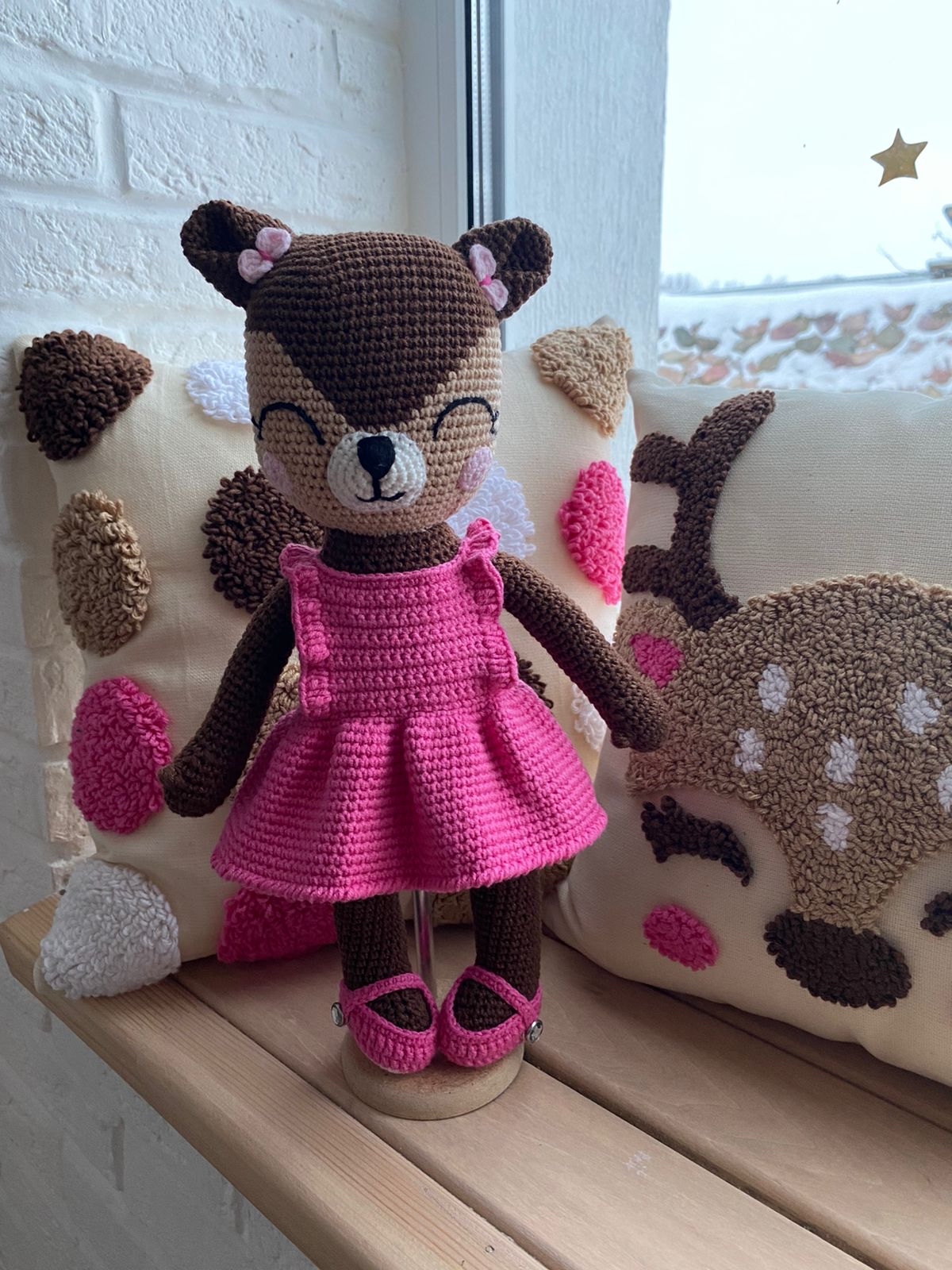 Hello everyone! My name is Tanya. I love to knit. I knit plush friends for kids. We embroider metrics for them and this makes the toys unique) - My, Knitted toys, Children, Hobby, Crochet, Longpost, Amigurumi