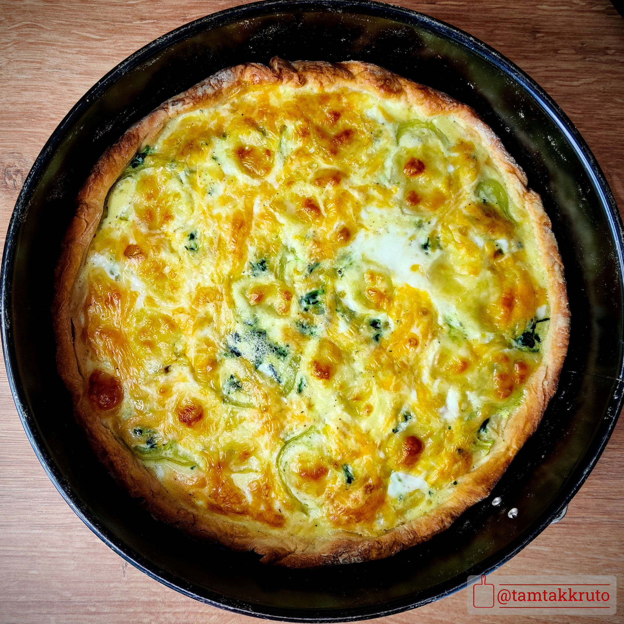 Kish! - My, Recipe, Cooking, Men's cooking, Longpost, Quiche Pie