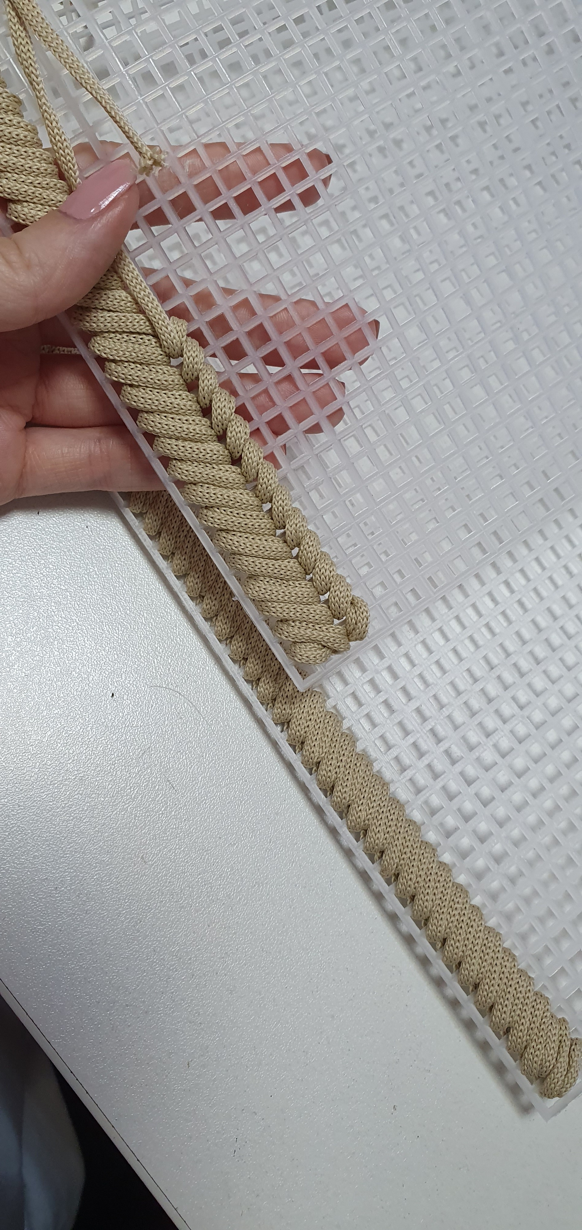 Beige bag + A bit of process - My, Needlework with process, Needlework, Handmade, Lady's bag, Video, Vertical video, Longpost, Сумка