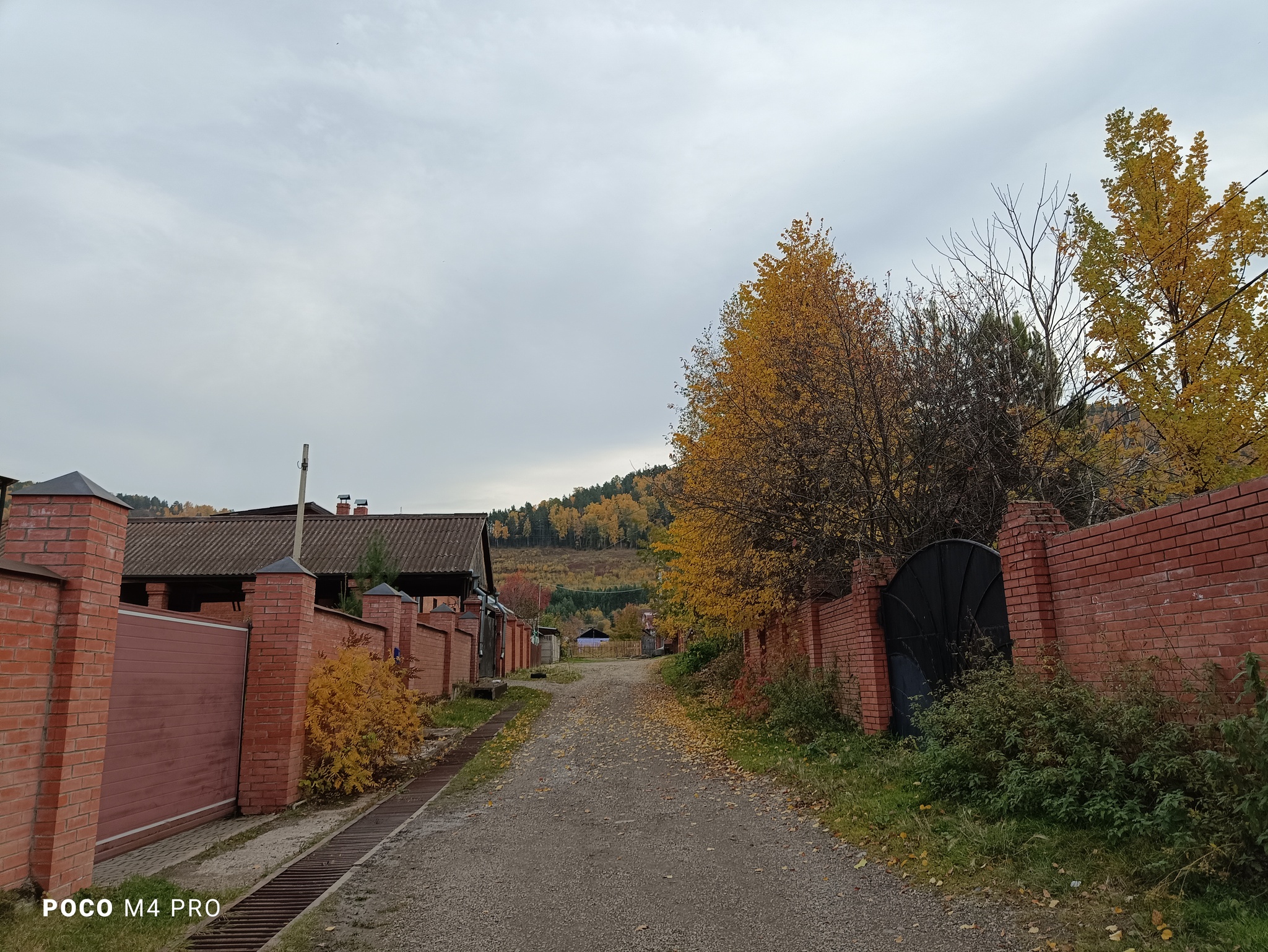 Siberian village atmosphere - My, Siberia, Krasnoyarsk region, Divnogorsk, Mana, Autumn, Yenisei, Longpost