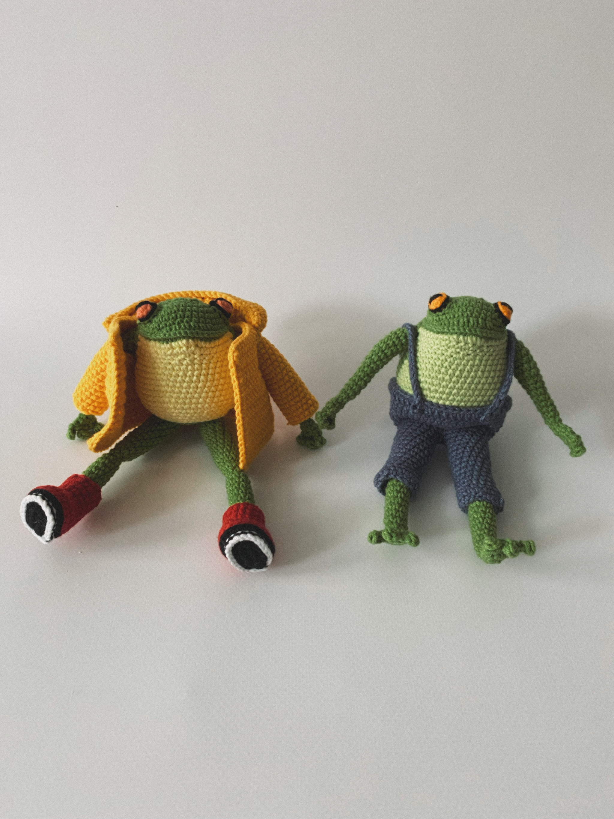 knitted frogs - My, Amigurumi, Knitting, Crochet, Toys, Needlework, Needlework without process, Hobby, Creation, Frogs, Handmade, With your own hands, Longpost