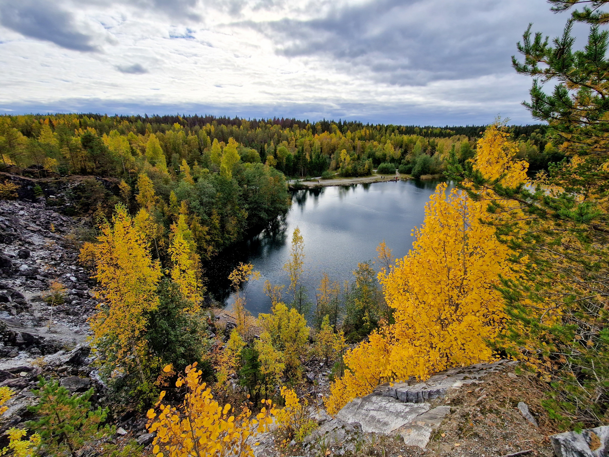 Karelia - My, Relaxation, Russia, Autumn, The photo, Карелия, The mountains, beauty, The rocks, Waterfall, Longpost