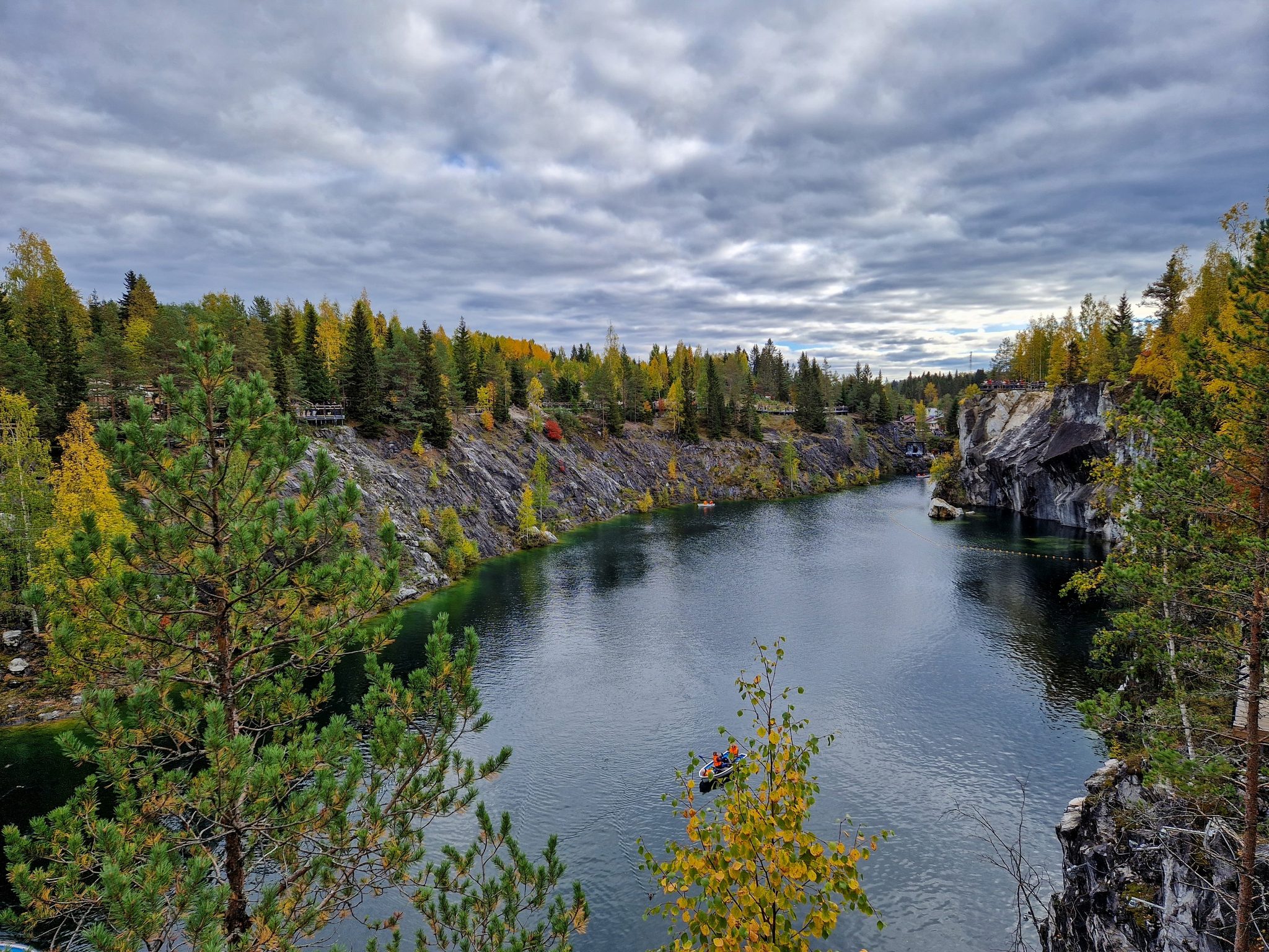 Karelia - My, Relaxation, Russia, Autumn, The photo, Карелия, The mountains, beauty, The rocks, Waterfall, Longpost