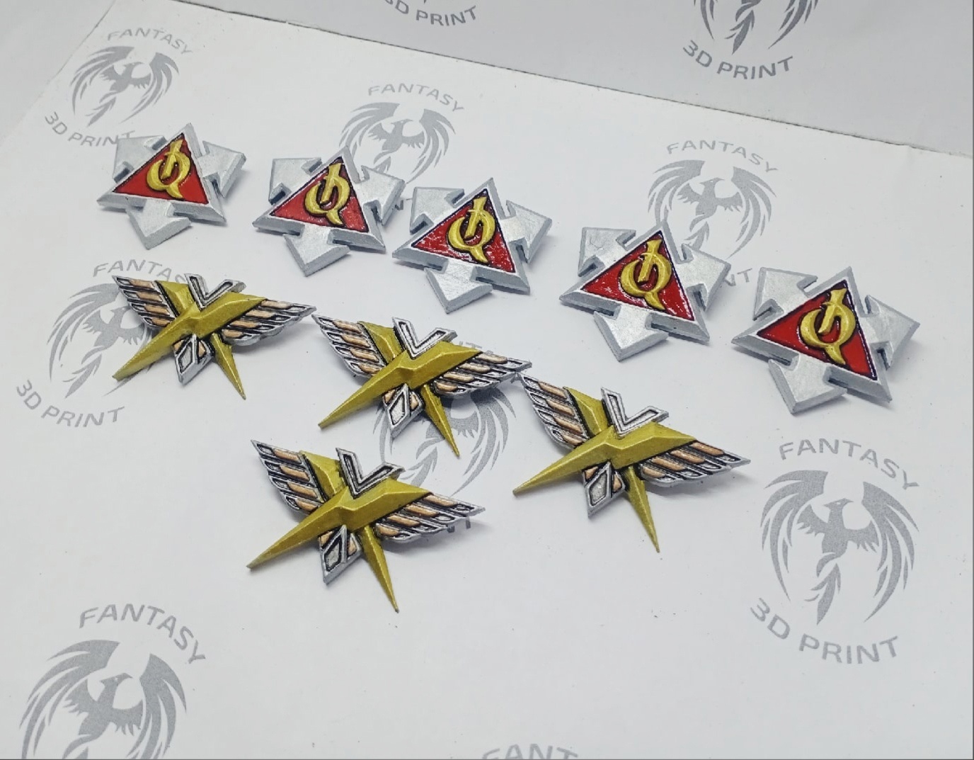 Badges Armored Infantry - My, 3D печать, 3D modeling, Technologist, Toy soldiers, Longpost