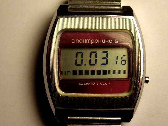 Soviet watch Electronics. - Clock, Wrist Watch, the USSR, Made in USSR, Soviet, Retro, Nostalgia, Longpost