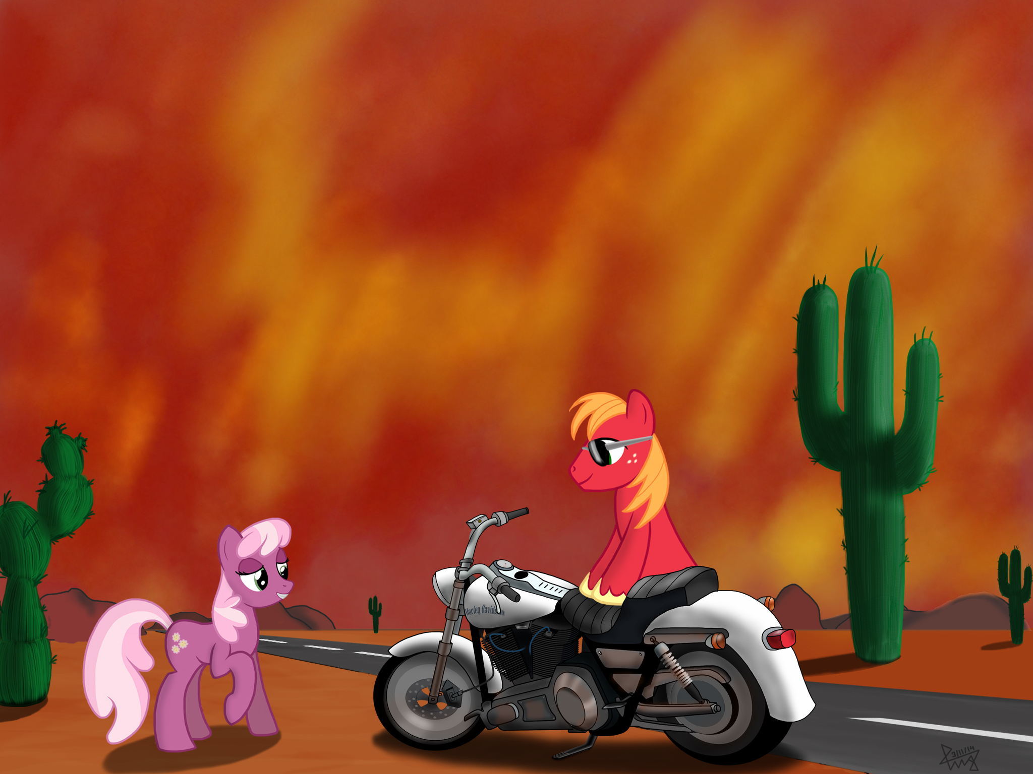 Motorcycle concept calendar - My little pony, Bon bon, Applejack, Twilight sparkle, Derpy hooves, Rainbow dash, Original character, Minuette, Lyra heartstrings, Rarity, Fluttershy, Big Macintosh, Cheerilee, Octavia melody, Vinyl scratch, Trixie, Moto, The calendar, Longpost