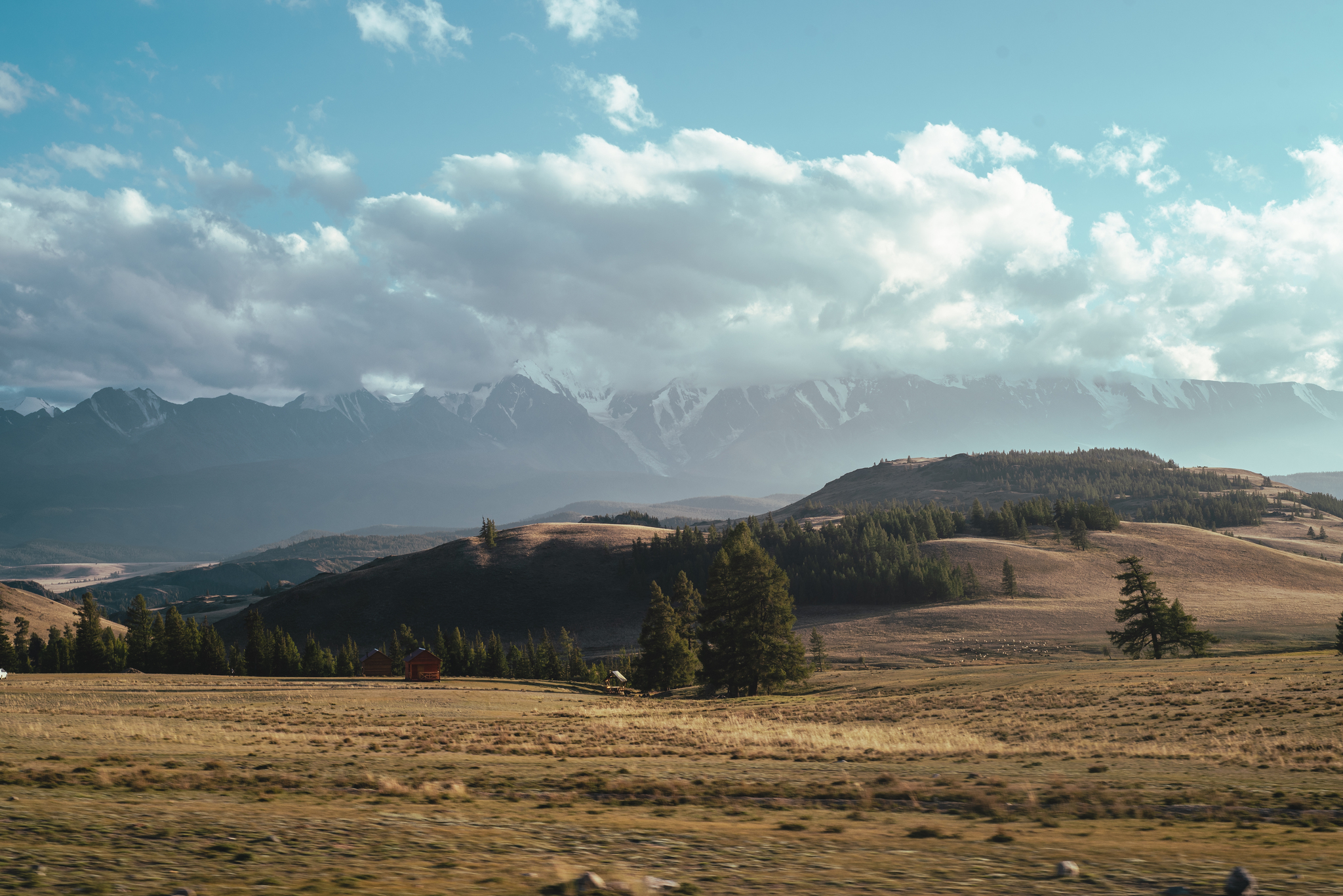 Курайская степь. Горный Алтай - Моё, Горы, Фотография, Природа, Республика Алтай, Nikon, Длиннопост