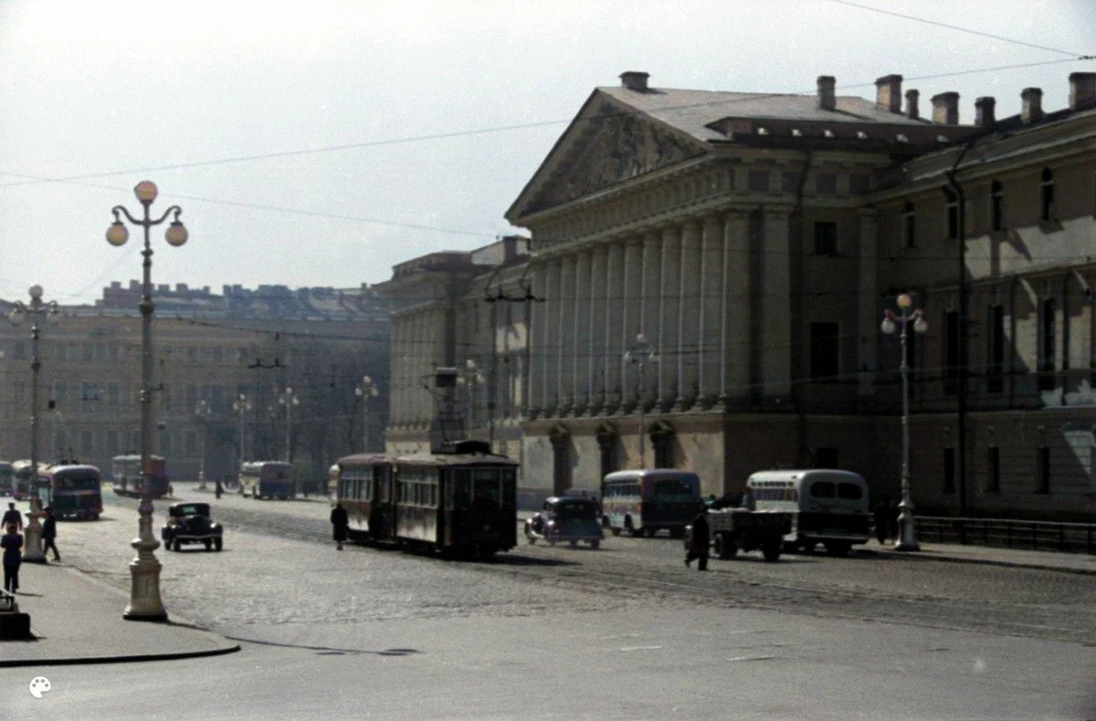 Фотографии Северной столицы 30-х и 50-х годов | Пикабу