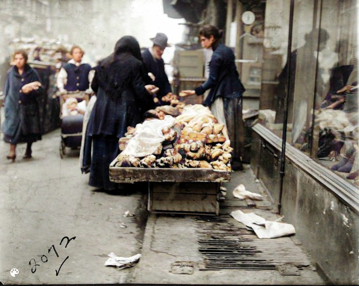 Нью-Йорк в начале ХХ века. Жизнь обычных людей - Моё, Старое фото, Фотография, Колоризация, История, США, Американцы, Длиннопост